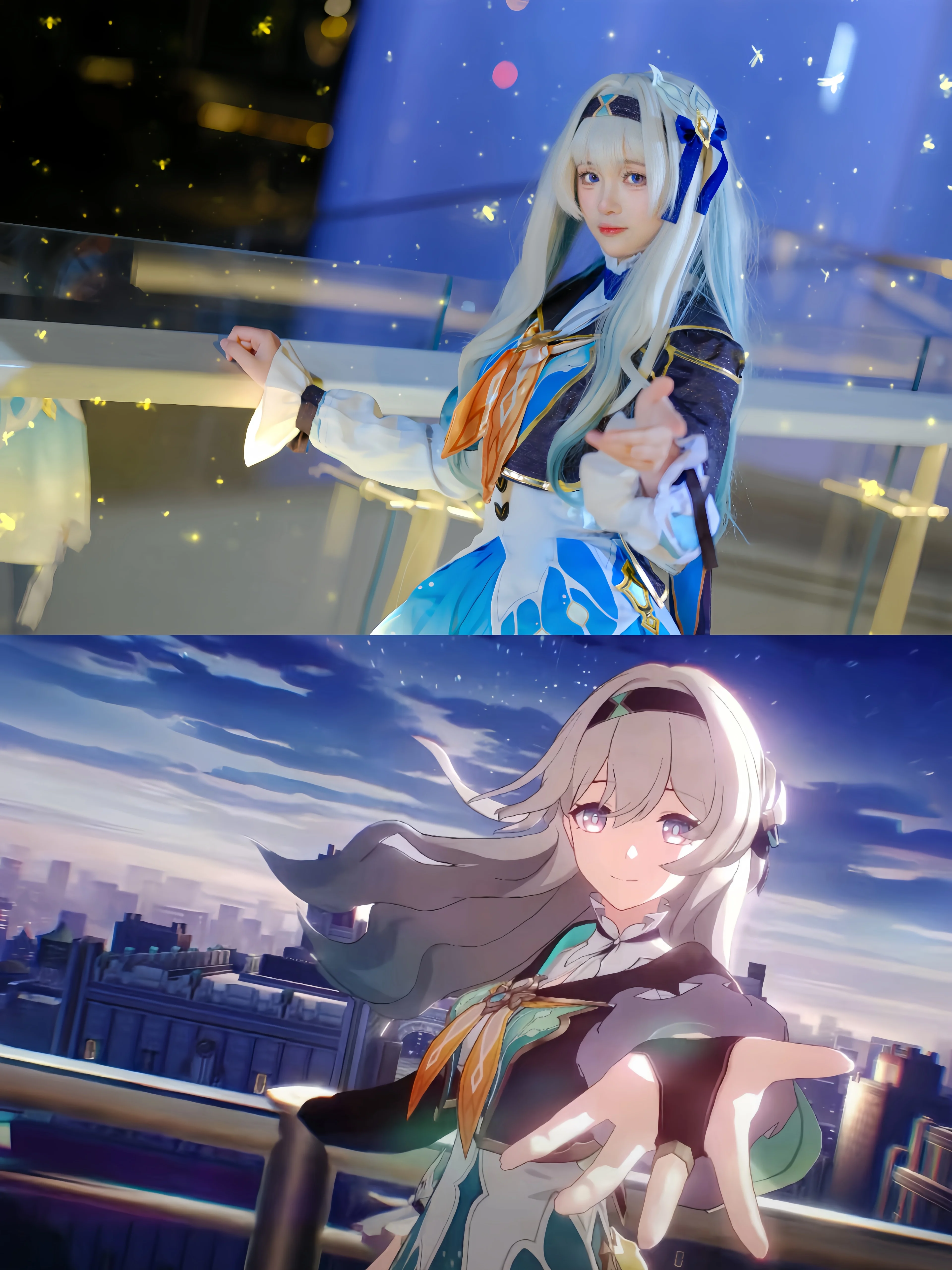 【流萤cos】崩坏星穹铁道的萤火光辉，镜头前后的那些细节 - 第 4 张