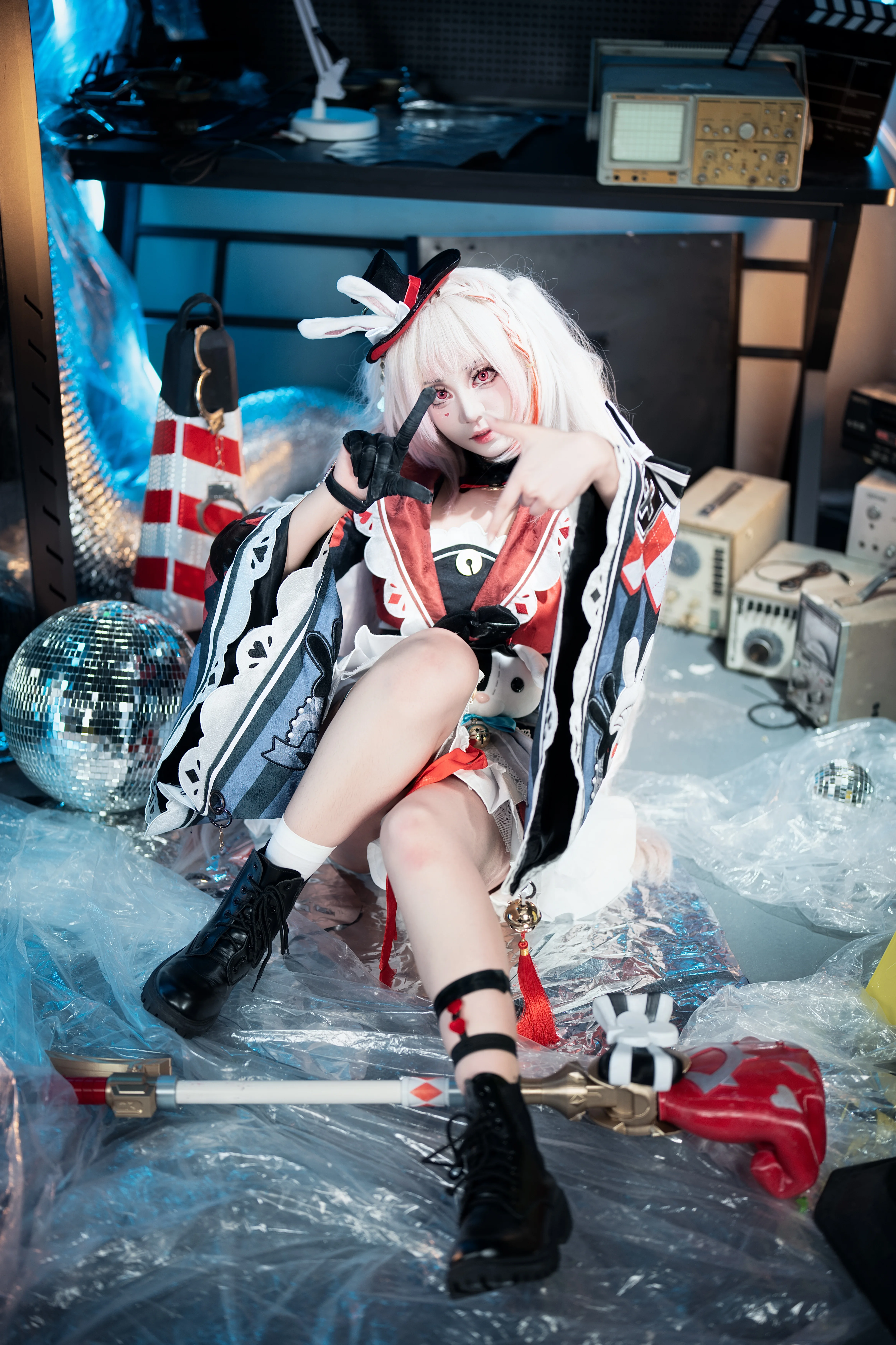 【花火cos】星铁三周年，扑克牌与铃铛交织的魔术时刻 - 第 1 张