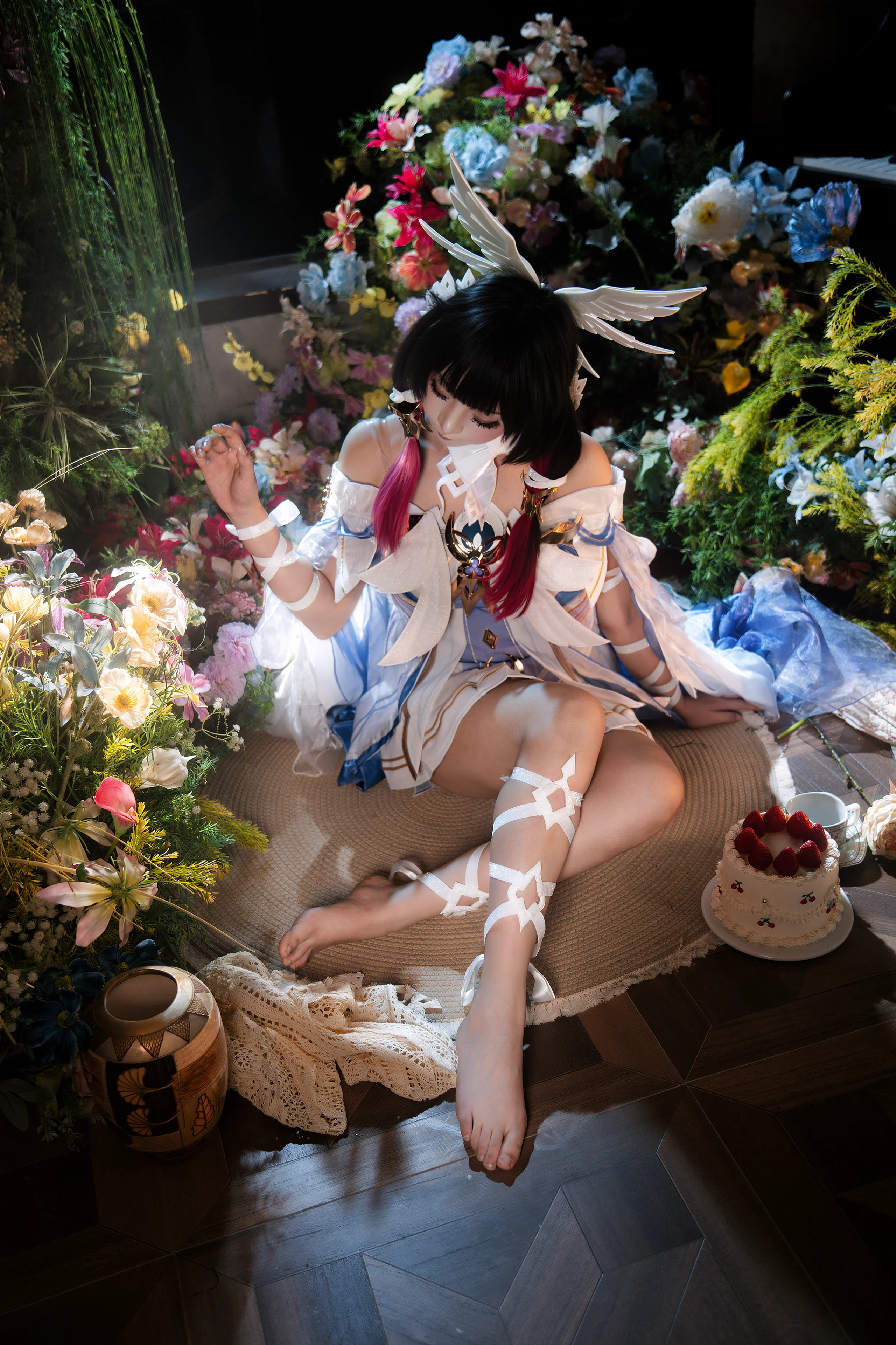 哥伦比娅cos 原神，浅紫眼眸里的星辰与月 - 第 3 张