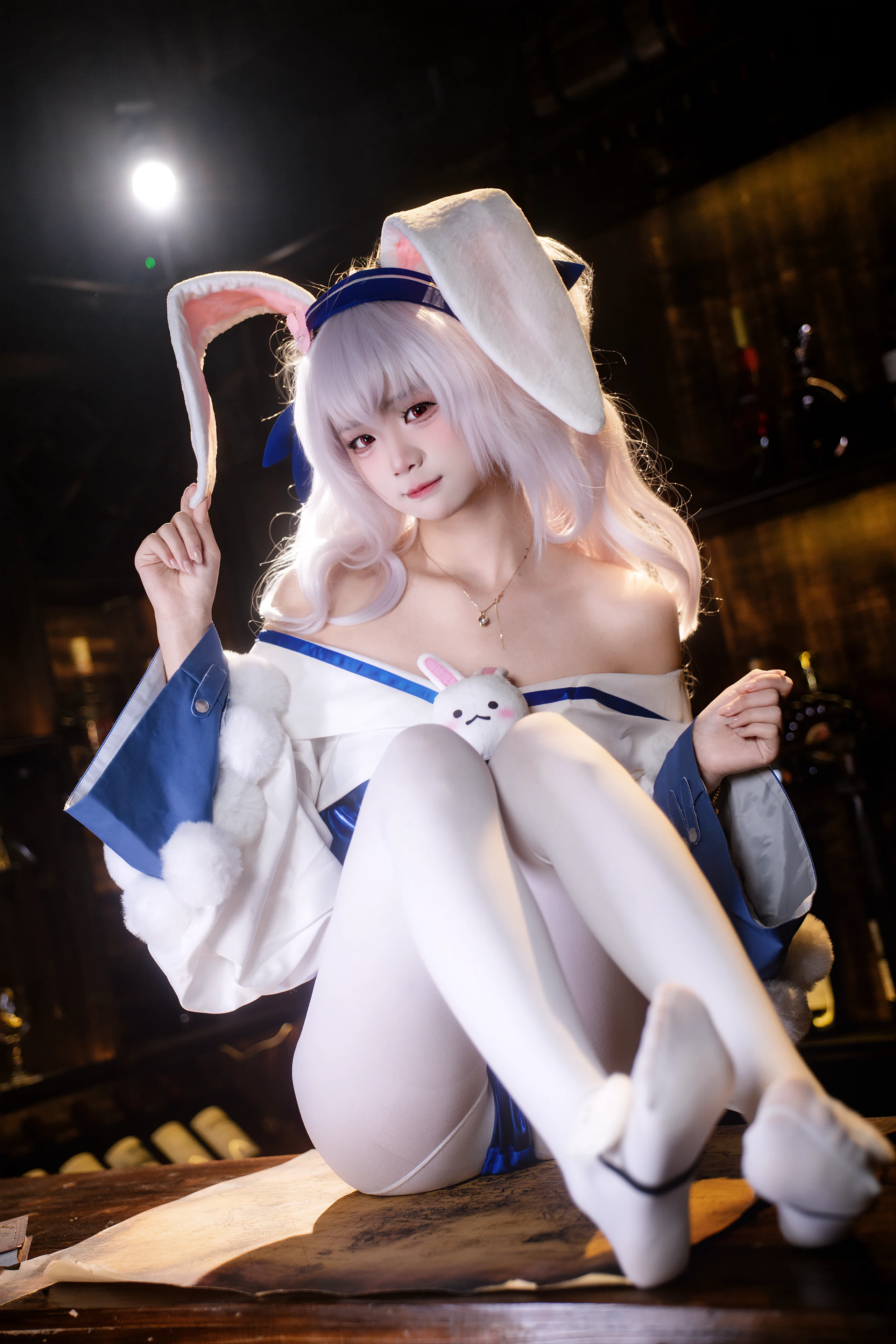 【拉菲cos】碧蓝航线的慵懒兔耳少女午后时光