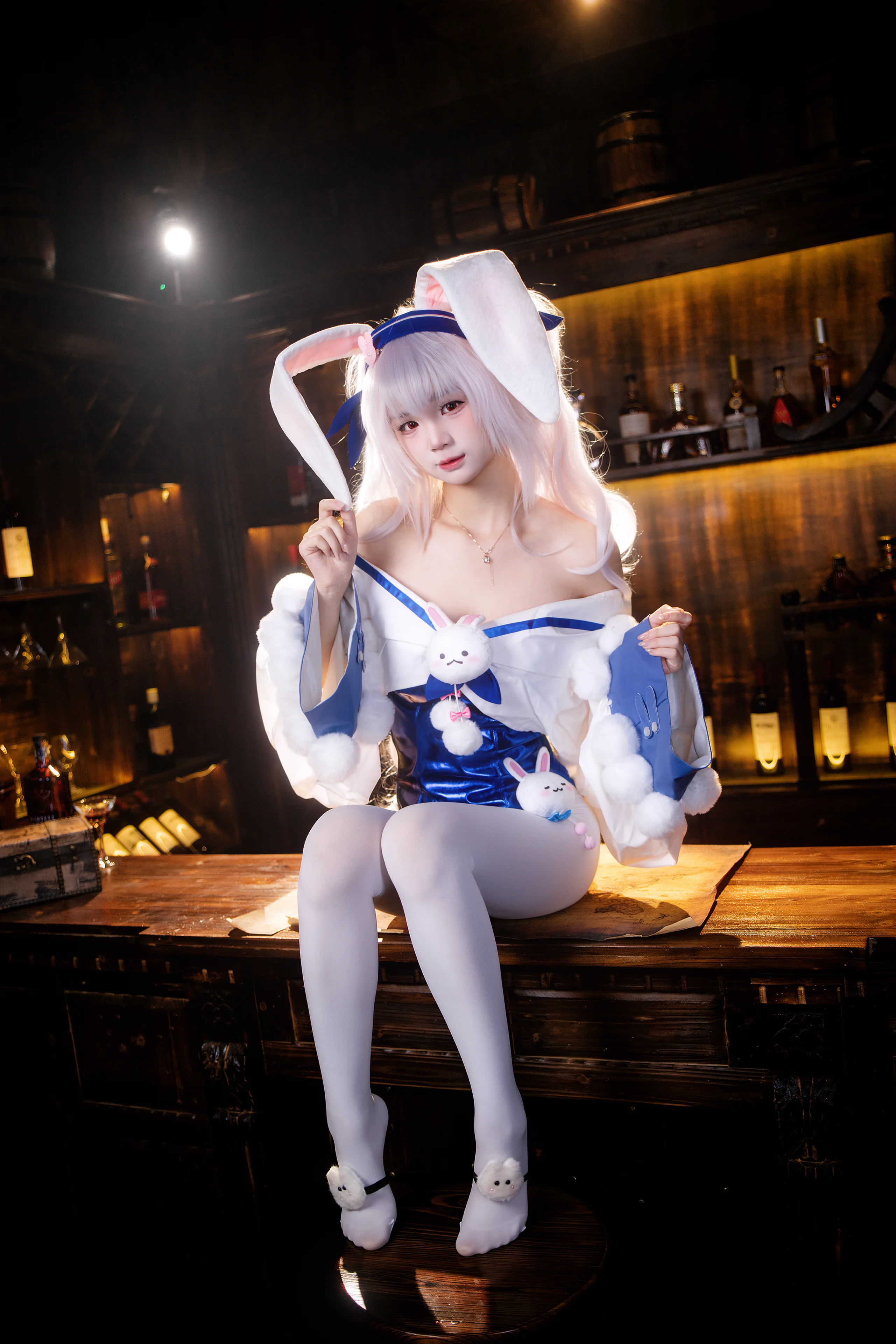 【拉菲cos】碧蓝航线的慵懒兔耳少女午后时光 - 第 4 张