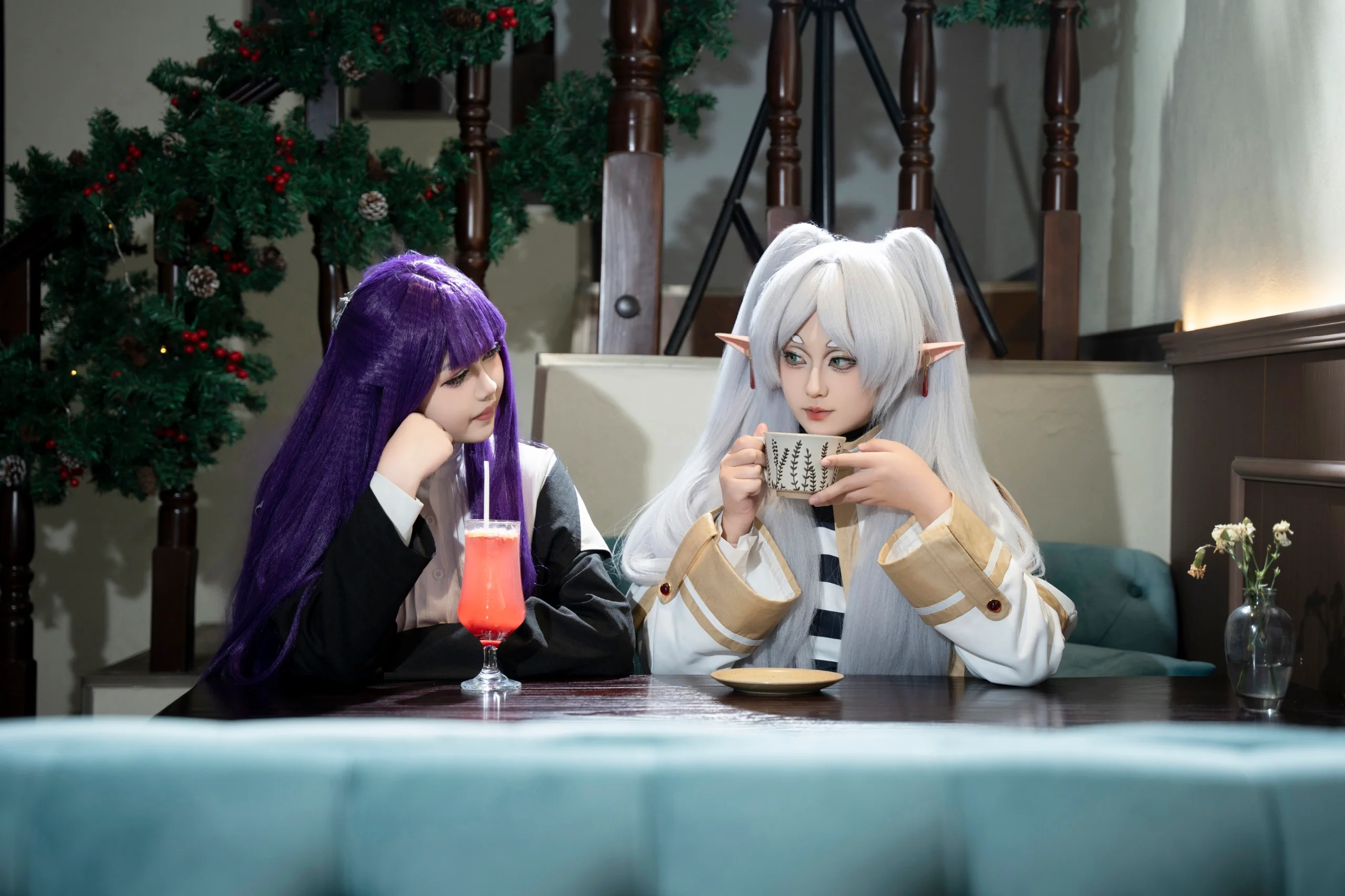 [Frieren Cosplay] Everyday Life of the Mages and the Winter Snowscape - Image 5
