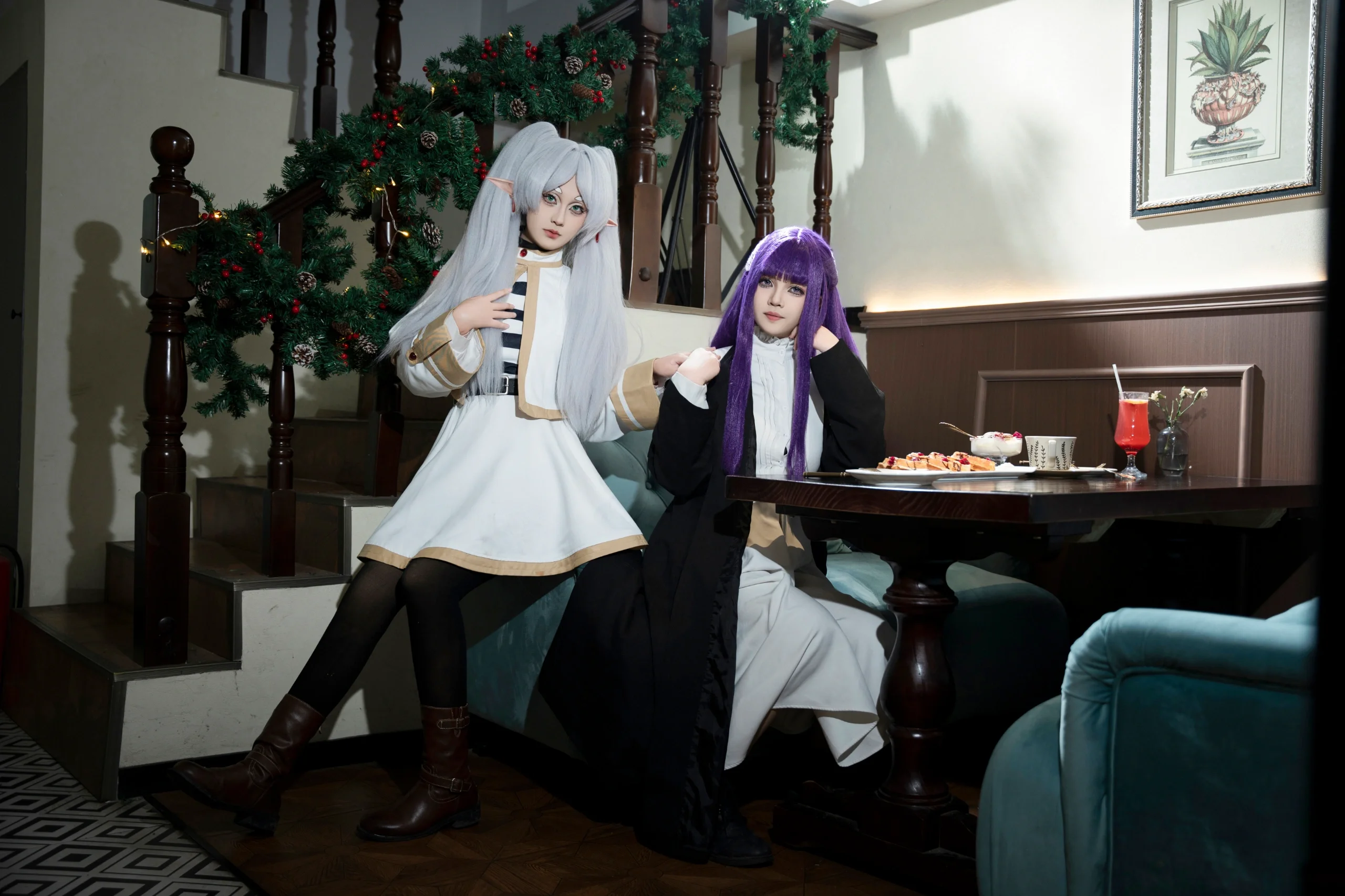 [Frieren Cosplay] Everyday Life of the Mages and the Winter Snowscape - Image 7