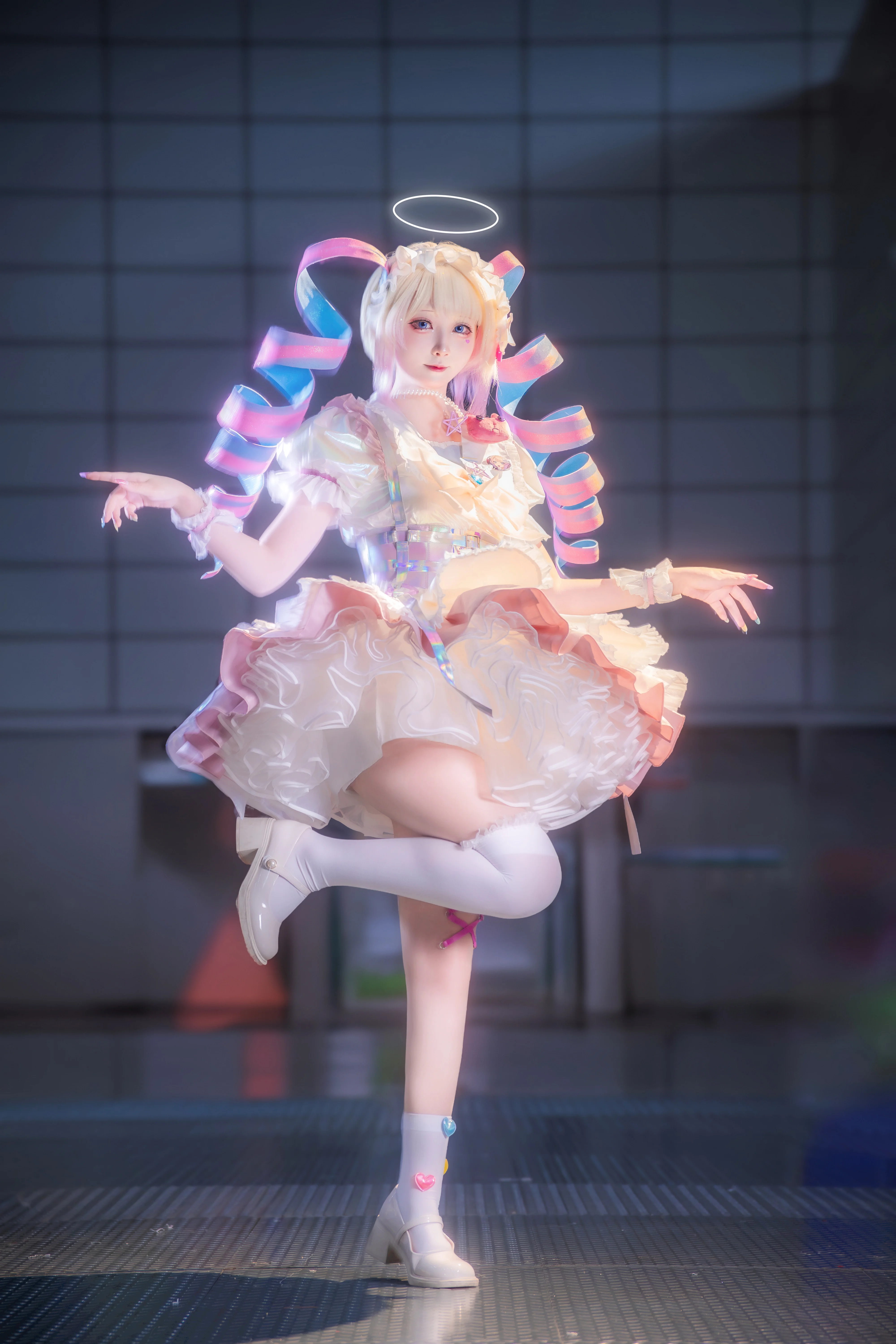 【超天酱cos】主播女孩重度依赖的魔法少女形态，堂堂降临