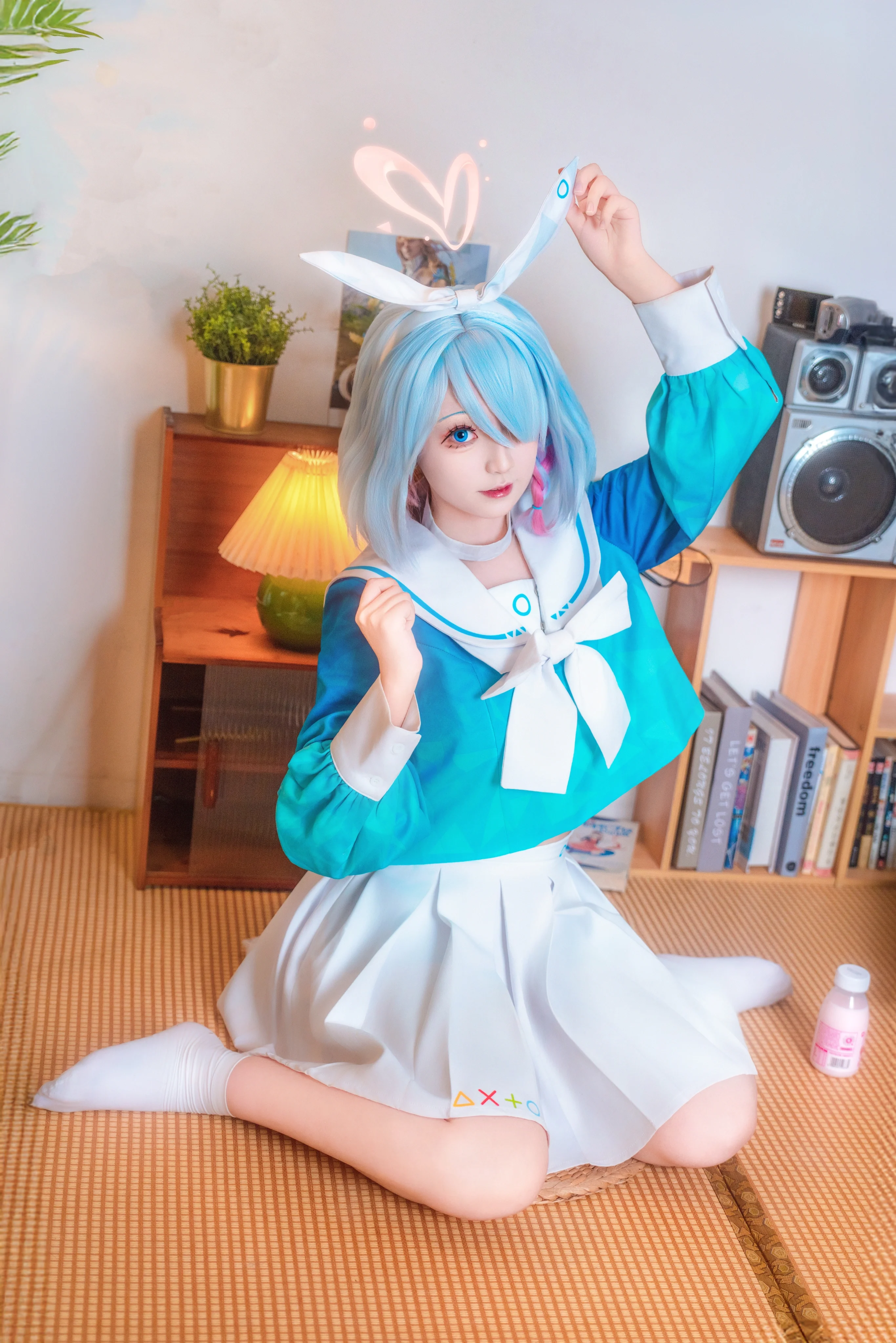 【阿罗娜cos】蔚蓝档案里的家居日常 - 第 2 张