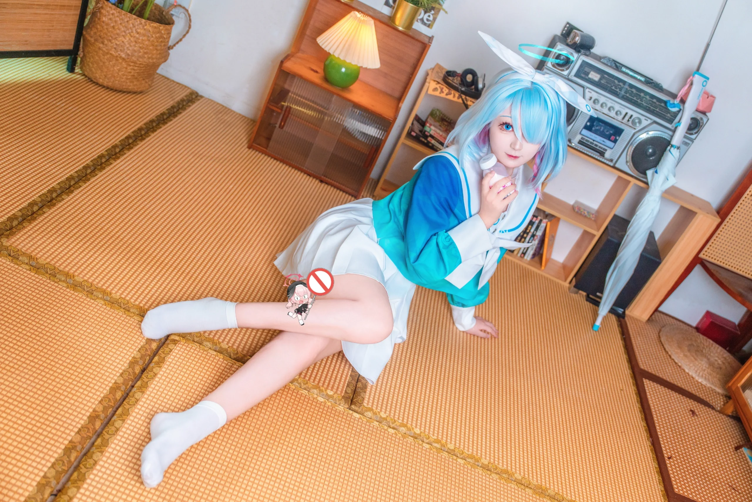 【阿罗娜cos】蔚蓝档案里的家居日常 - 第 4 张