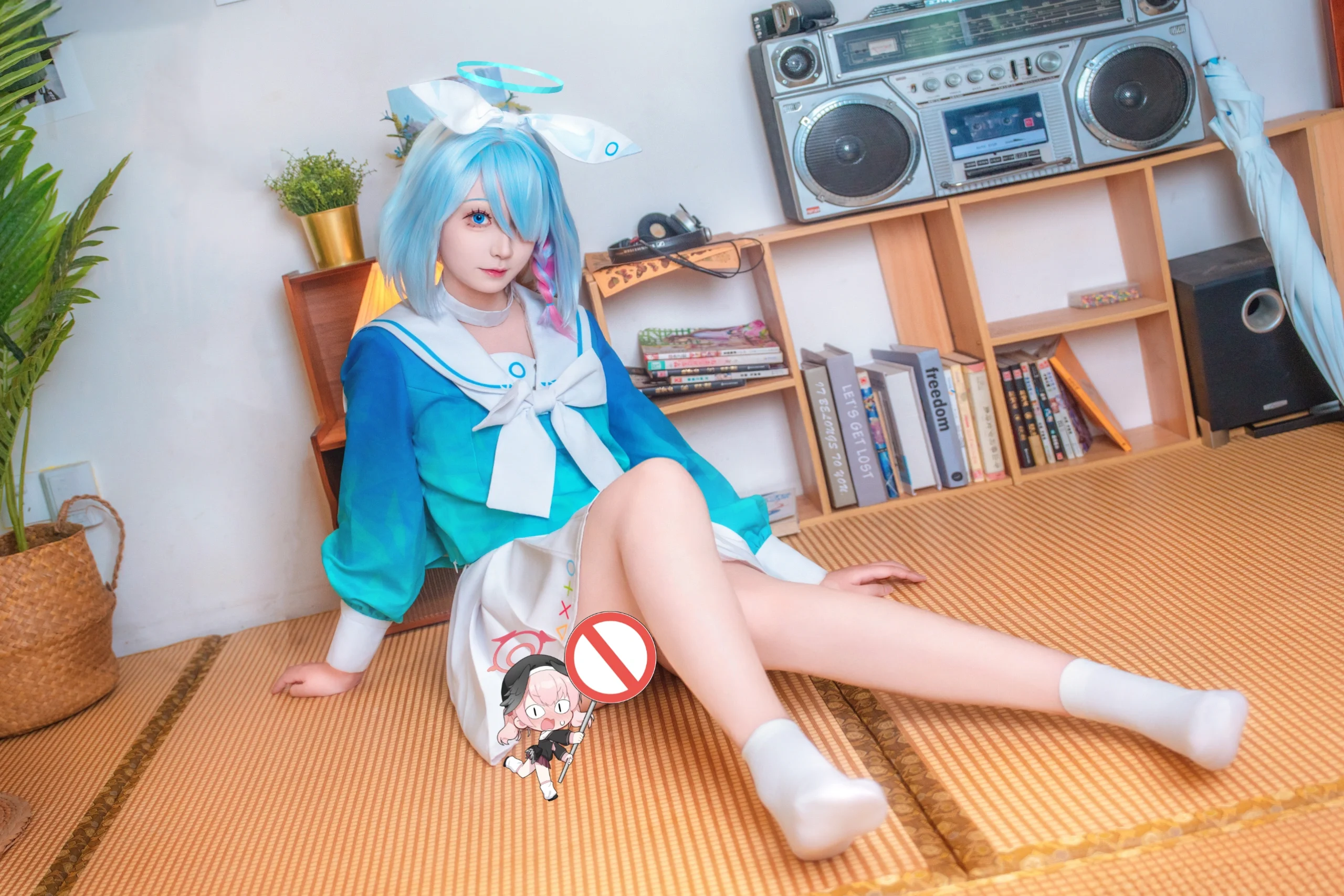 【阿罗娜cos】蔚蓝档案里的家居日常 - 第 5 张