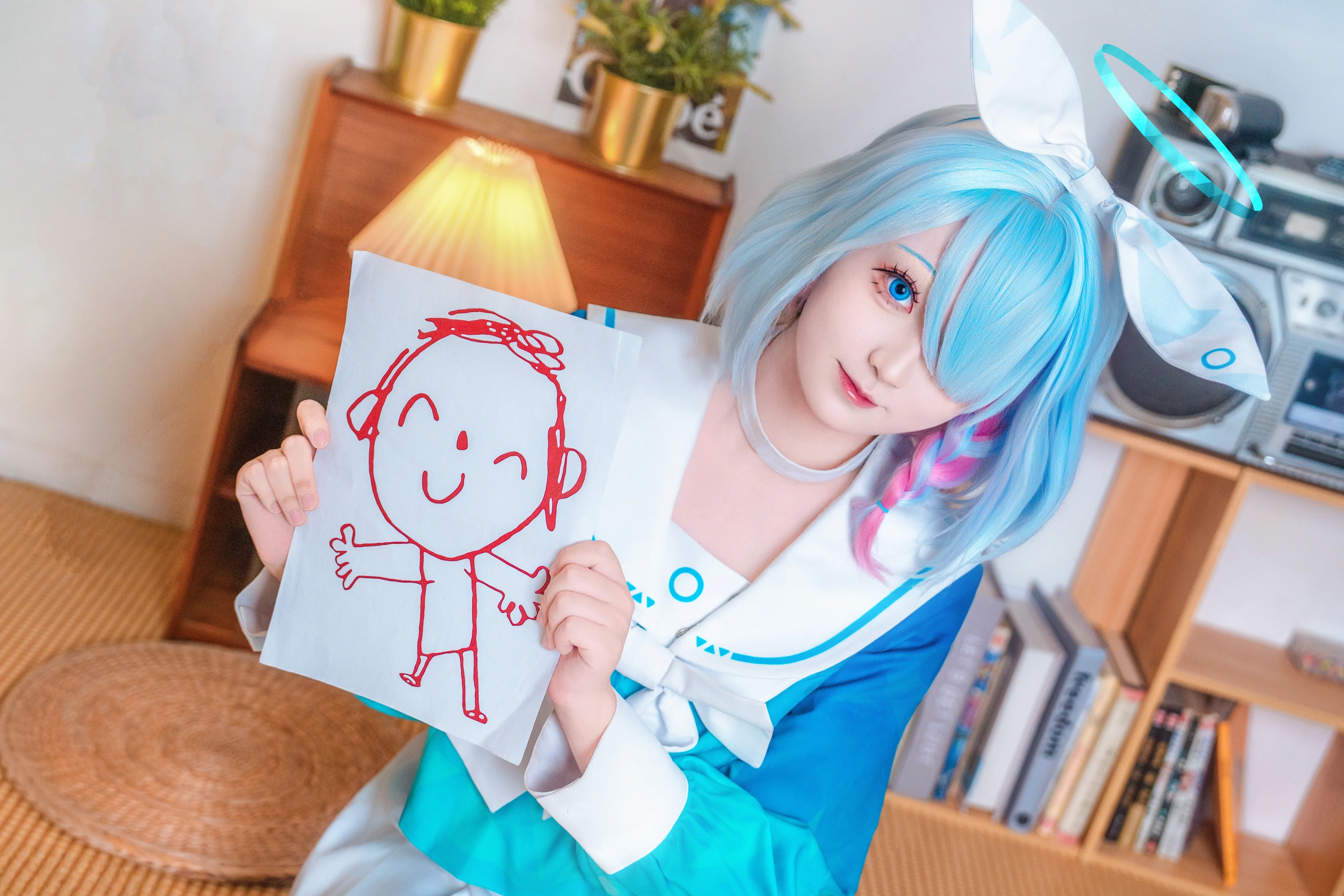 【阿罗娜cos】蔚蓝档案里的家居日常 - 第 6 张