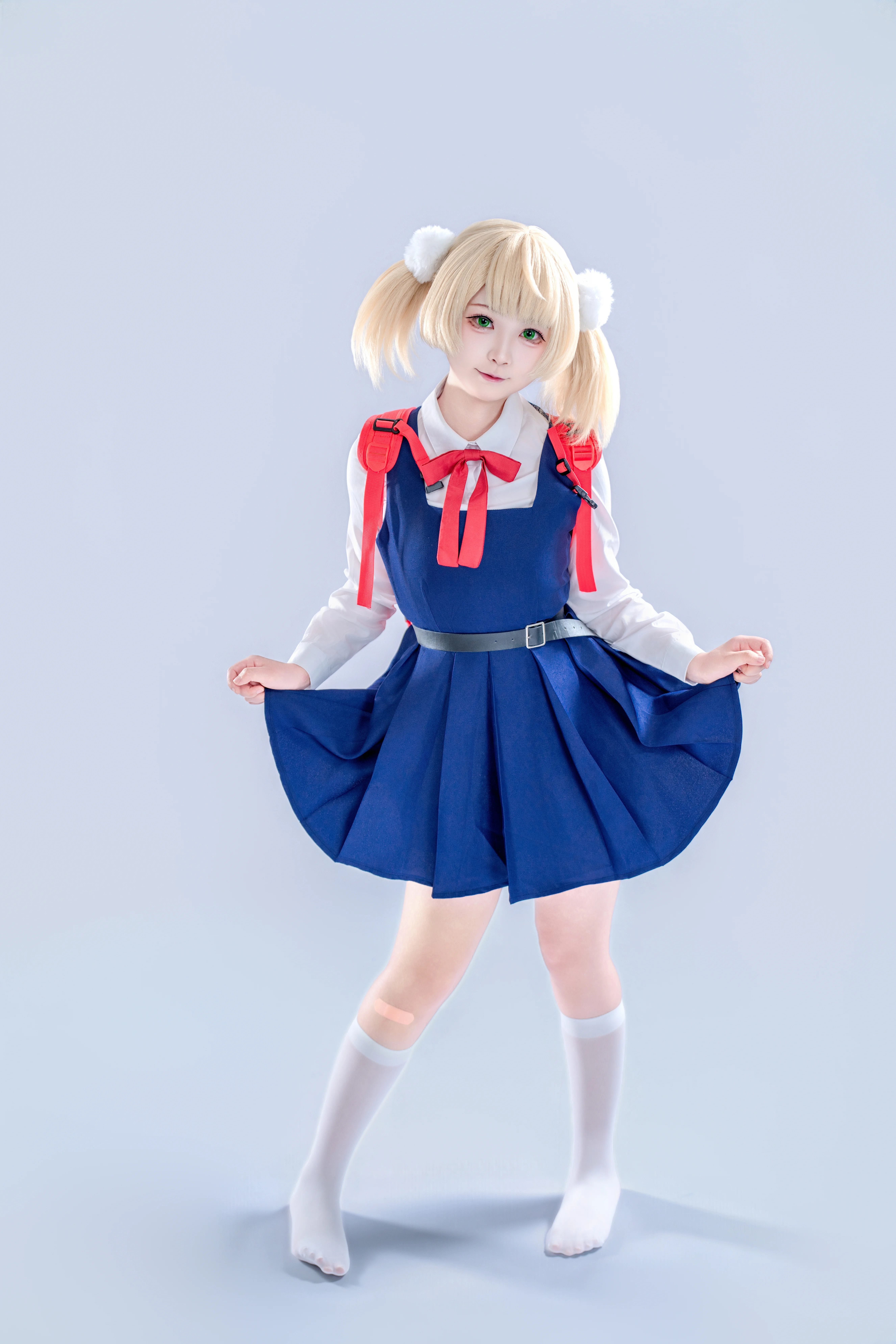 【时雨羽衣cos】萝莉神的安魂曲，校园里的双马尾小天使