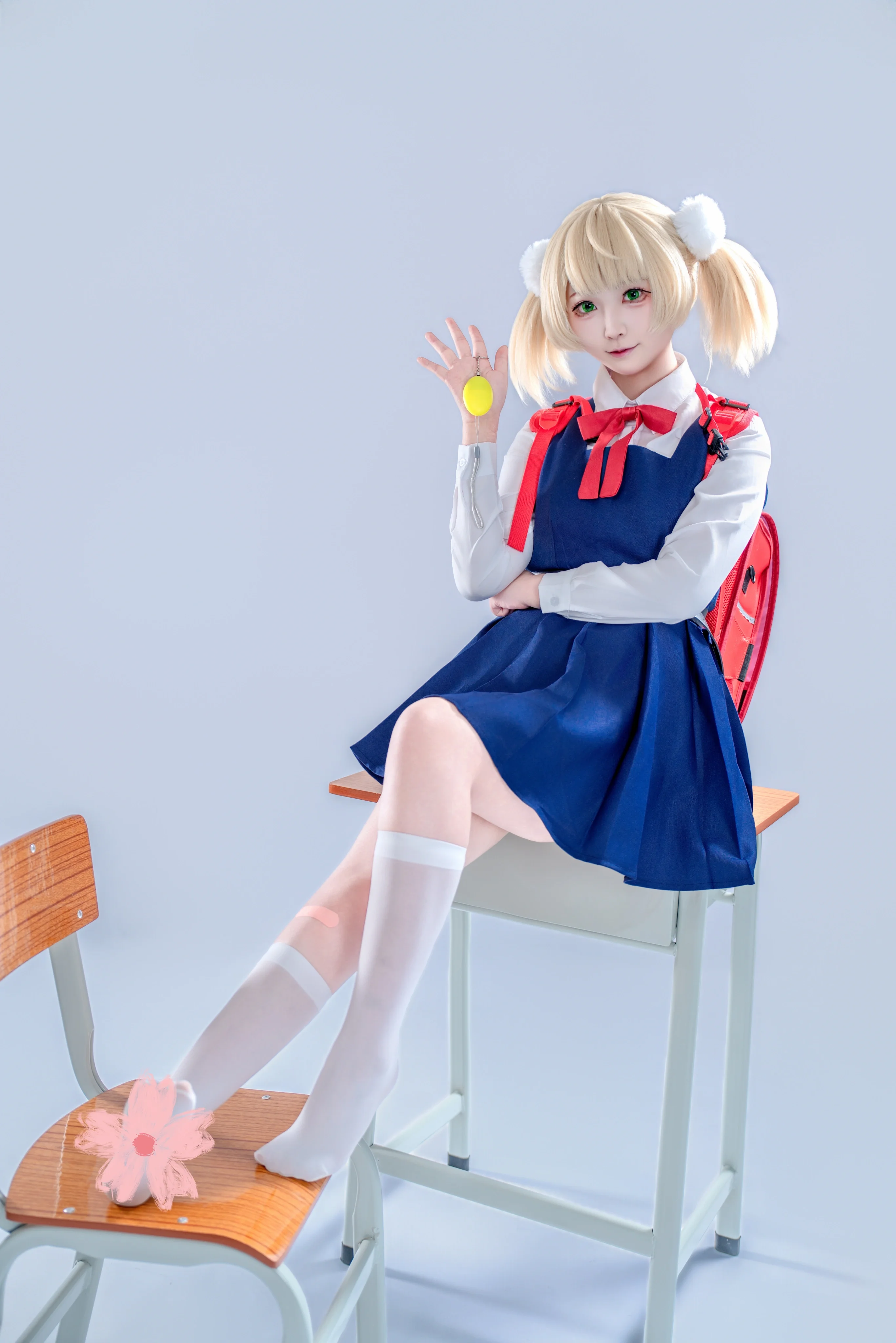 【時雨羽衣cos】蘿莉神的安魂曲學園日常穿搭分享 - 第 4 張