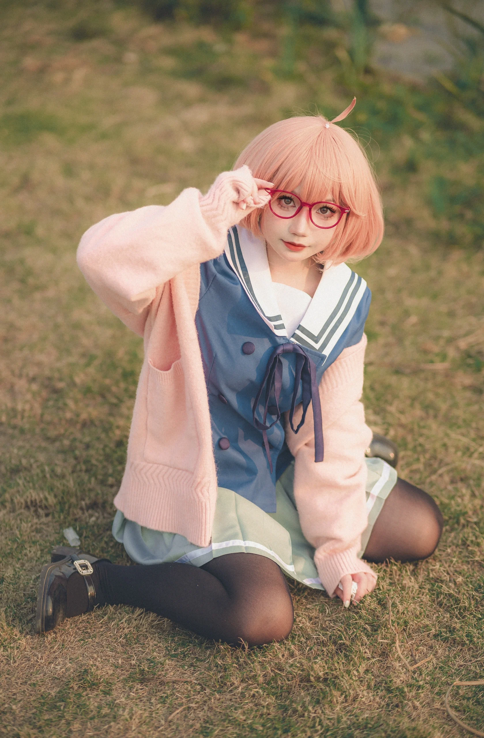 【栗山未来cos】境界的彼方，不愉快です！ - 第 2 张