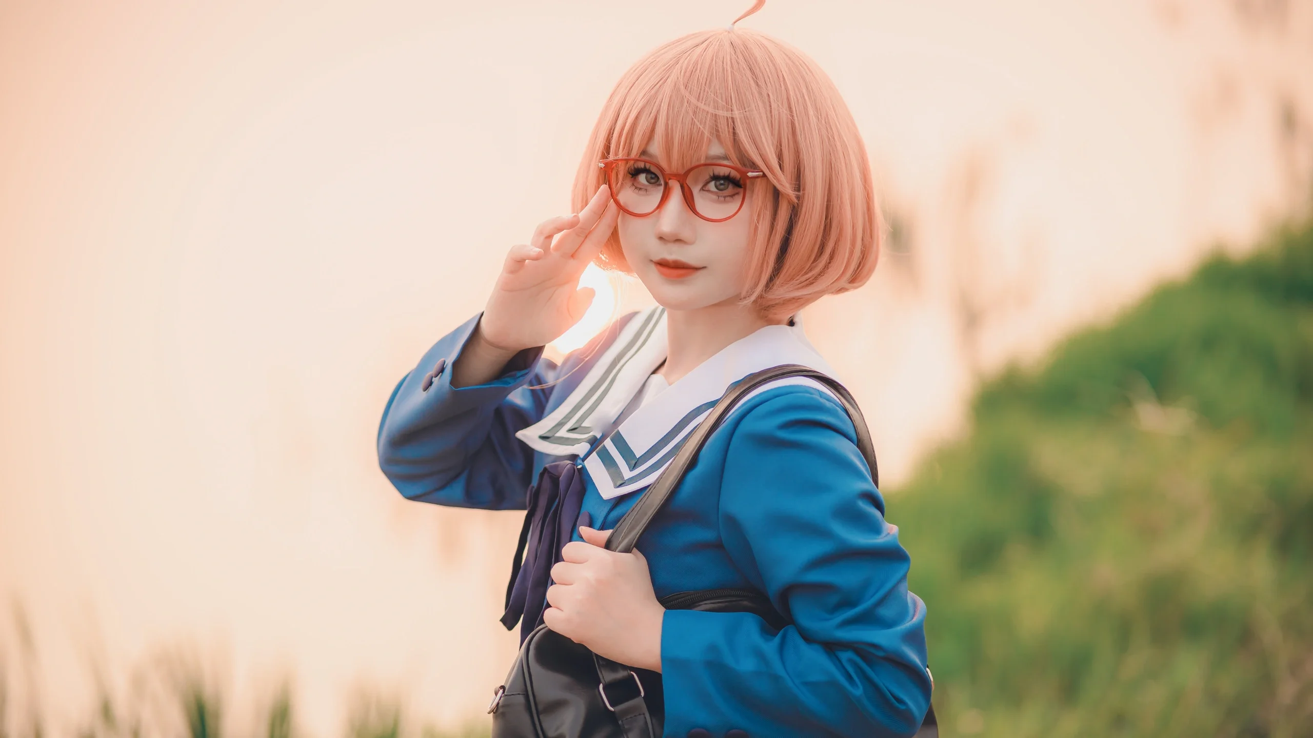 【栗山未来cos】境界的彼方，不愉快です！ - 第 3 张