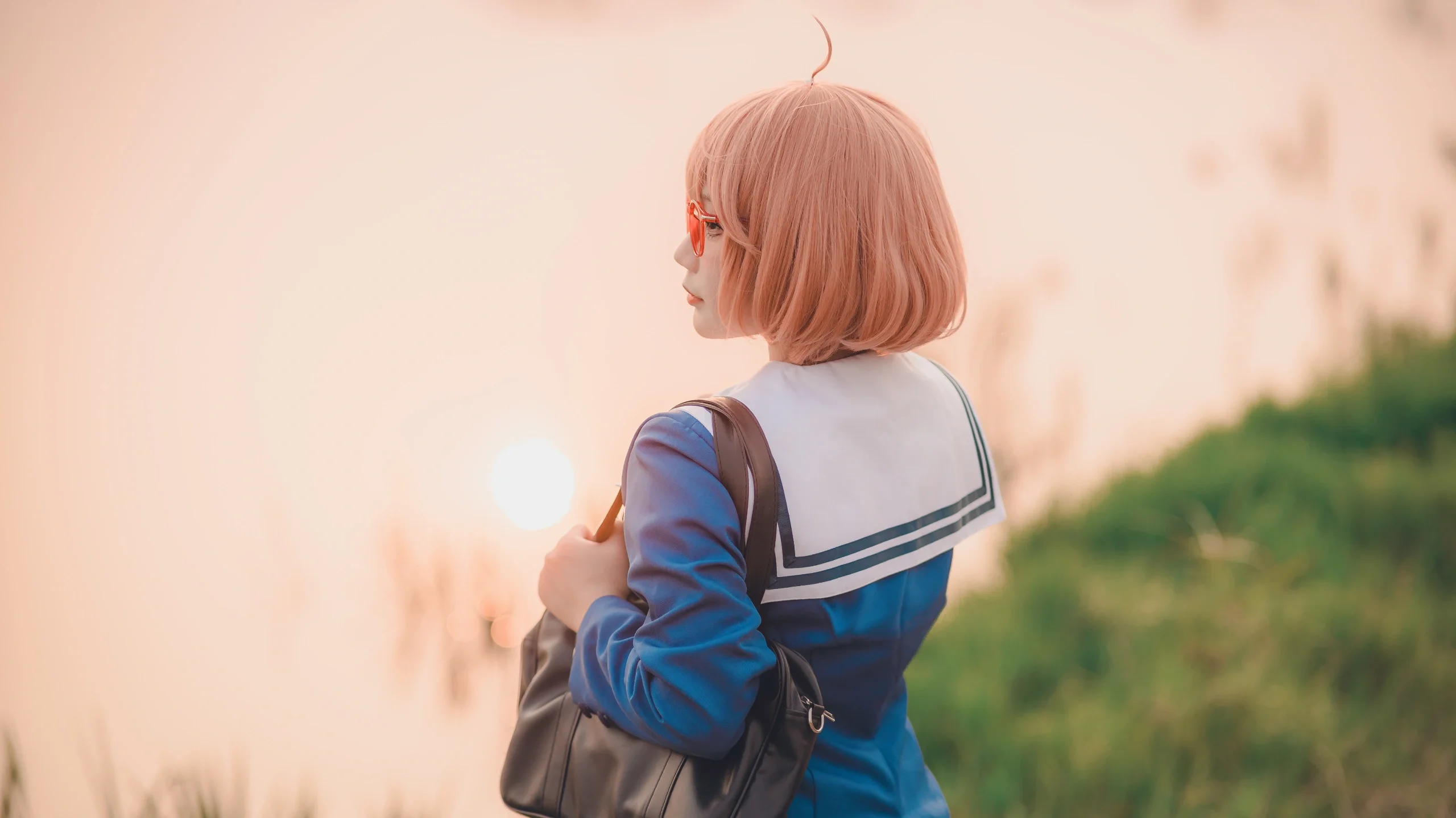 【栗山未来cos】境界的彼方，不愉快です！ - 第 5 张