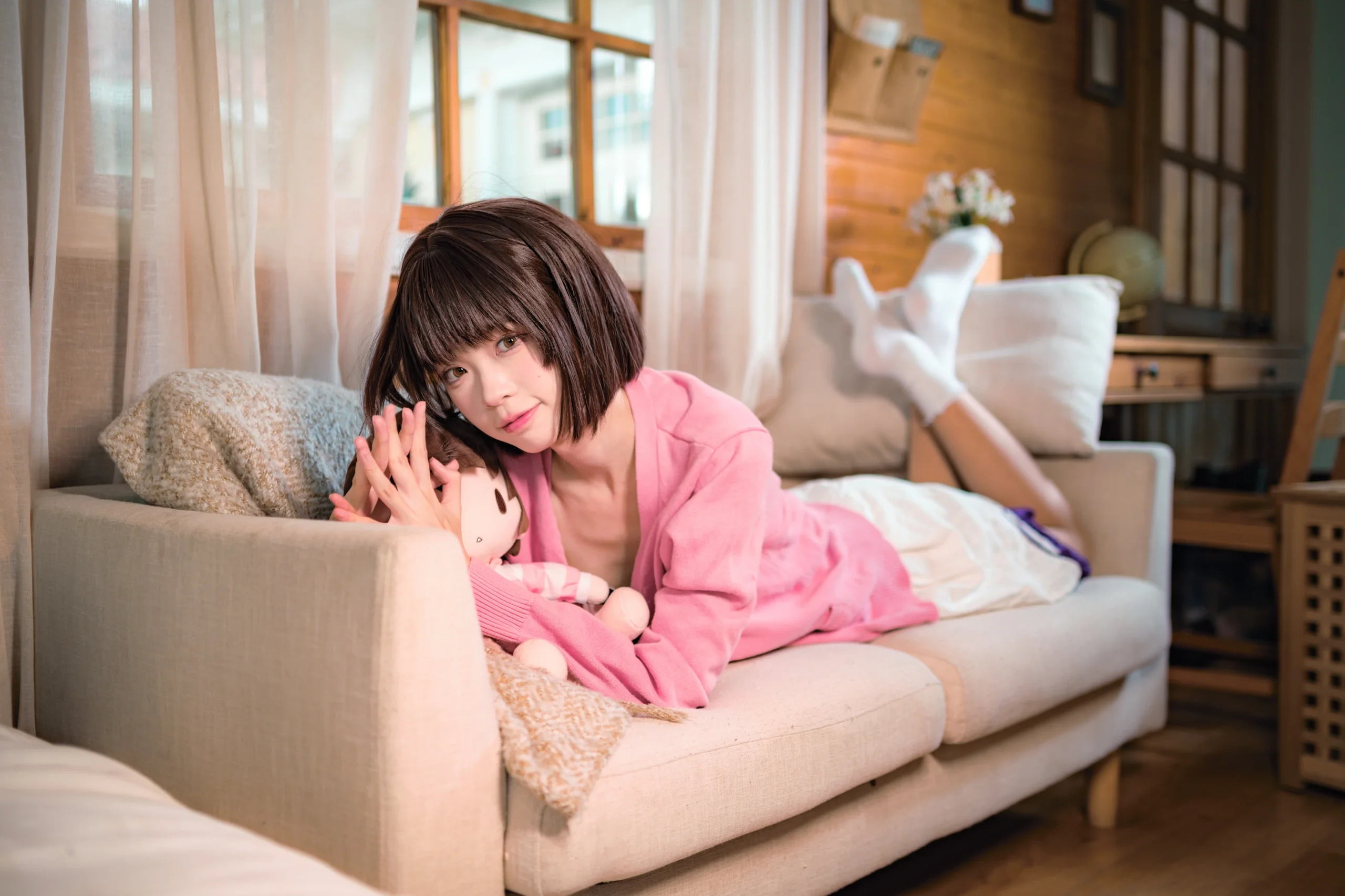 【加藤惠cos】路人女主的养成方法，居家少女的慵懒日常 - 第 1 张