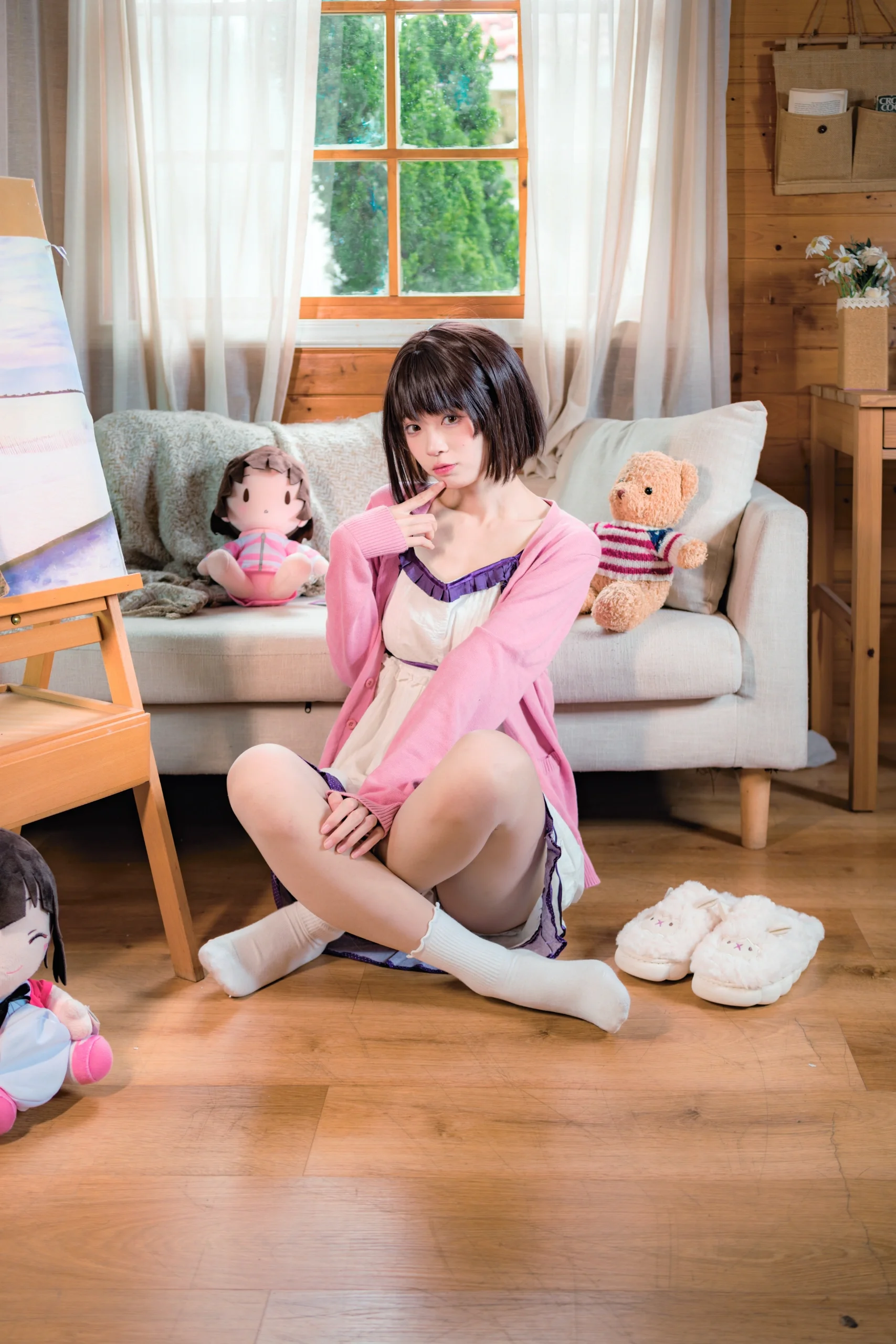 【加藤惠cos】路人女主的养成方法，居家少女的慵懒日常