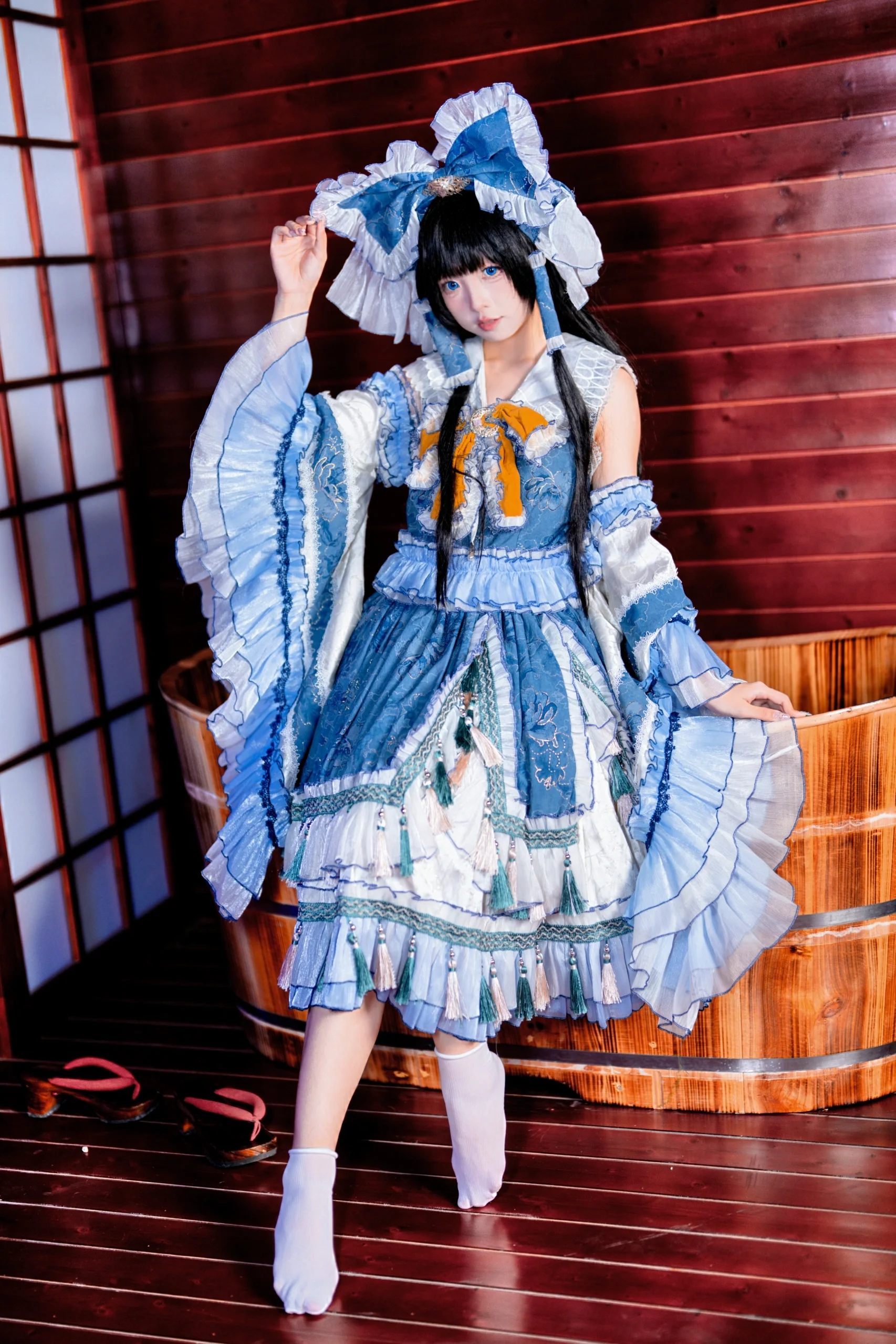 【博丽灵梦cos】东方Project下的日系居家和风造型 - 第 1 张