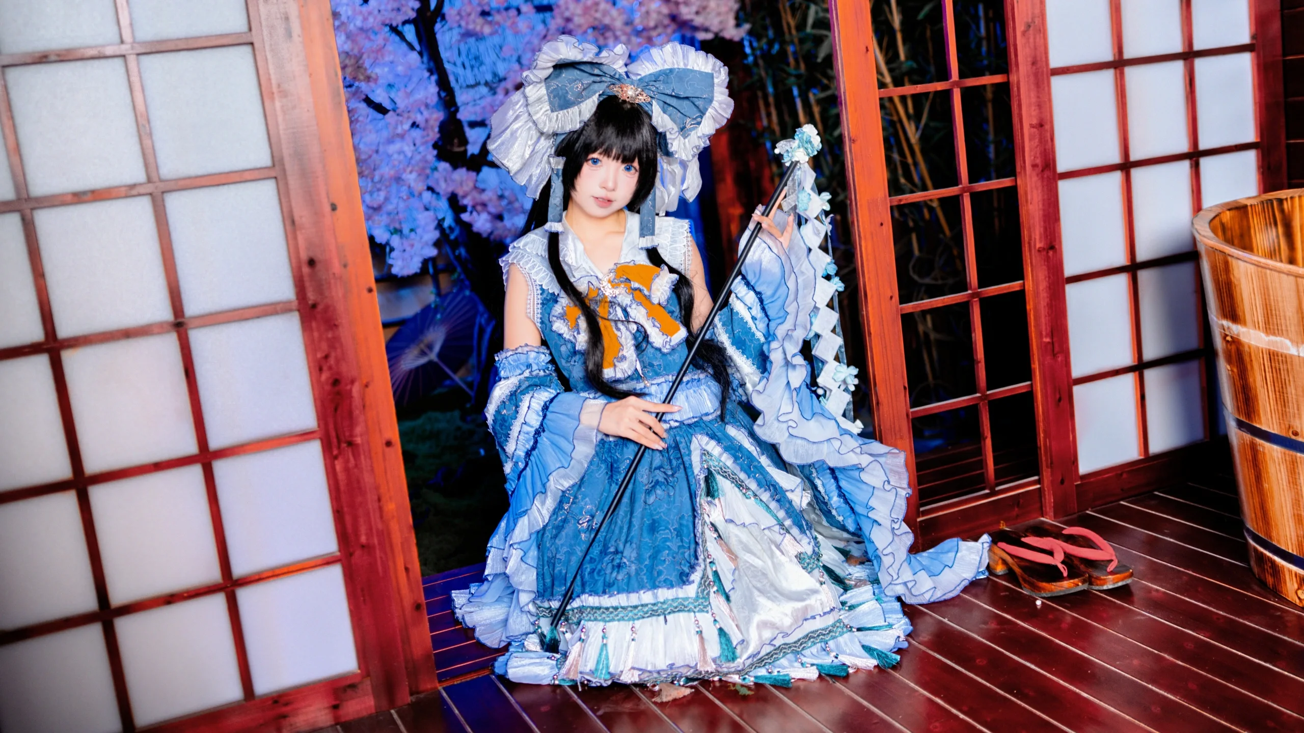 【博丽灵梦cos】东方Project下的日系居家和风造型 - 第 3 张