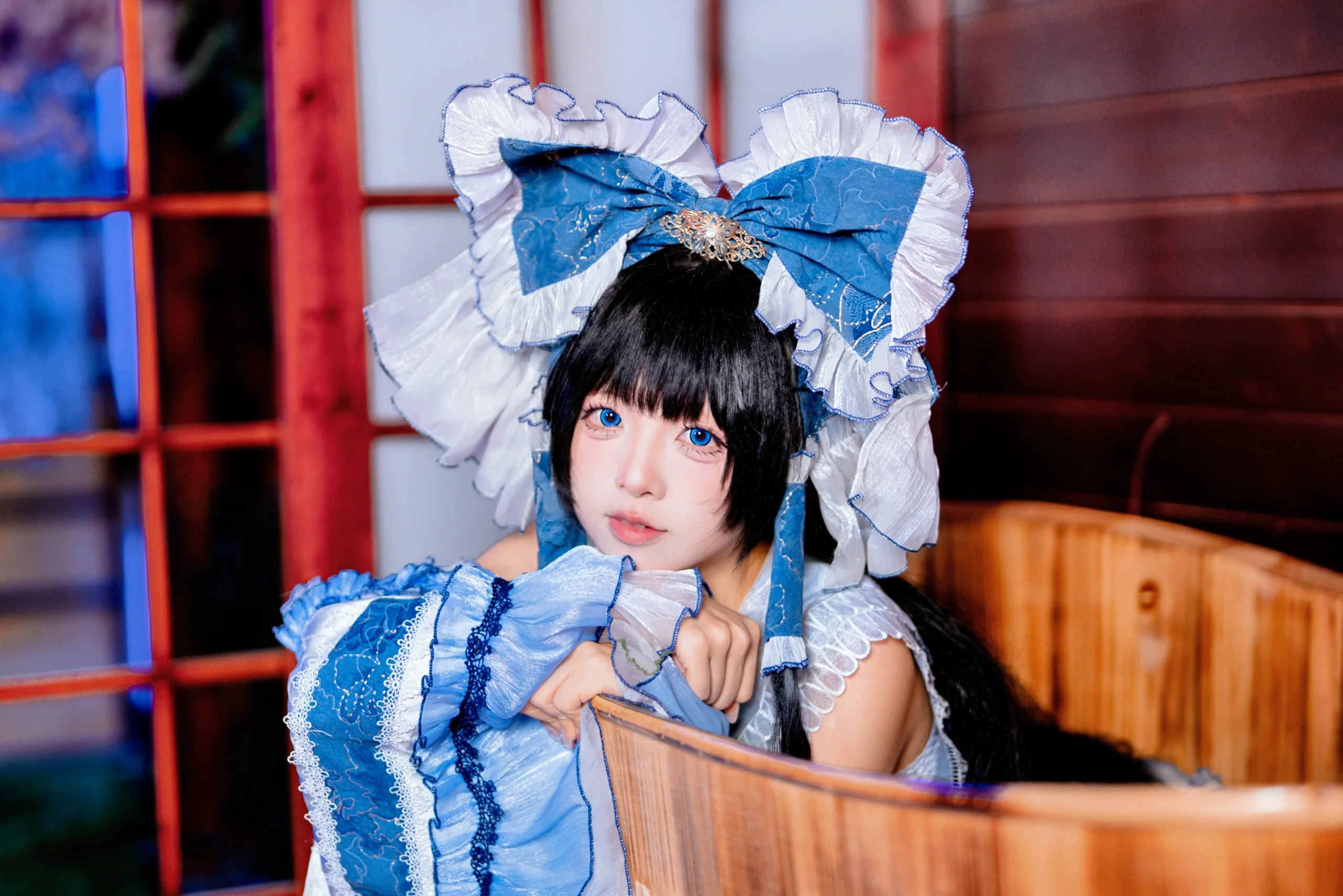 【博丽灵梦cos】东方Project下的日系居家和风造型 - 第 4 张