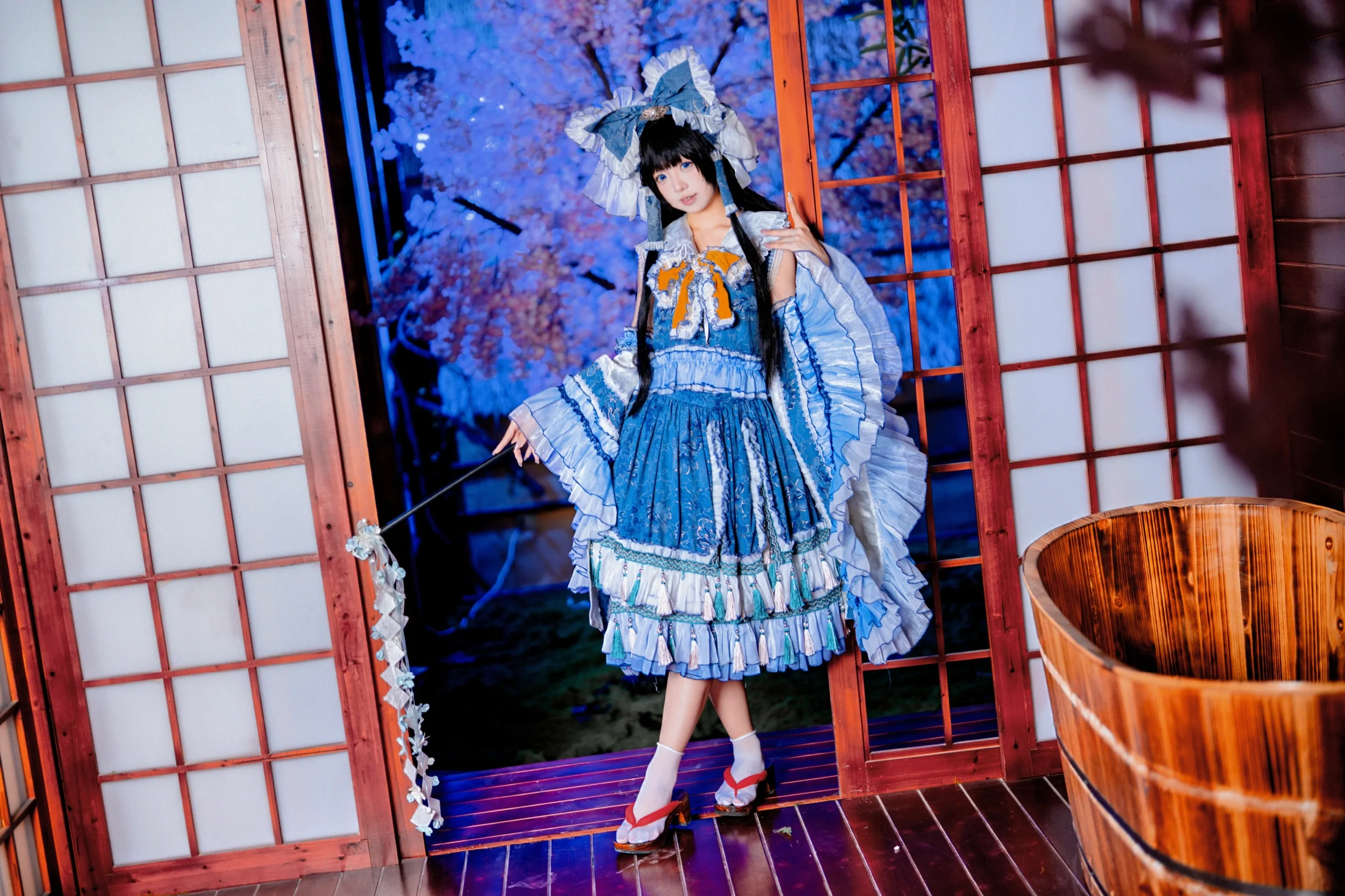 【博丽灵梦cos】东方Project下的日系居家和风造型 - 第 7 张