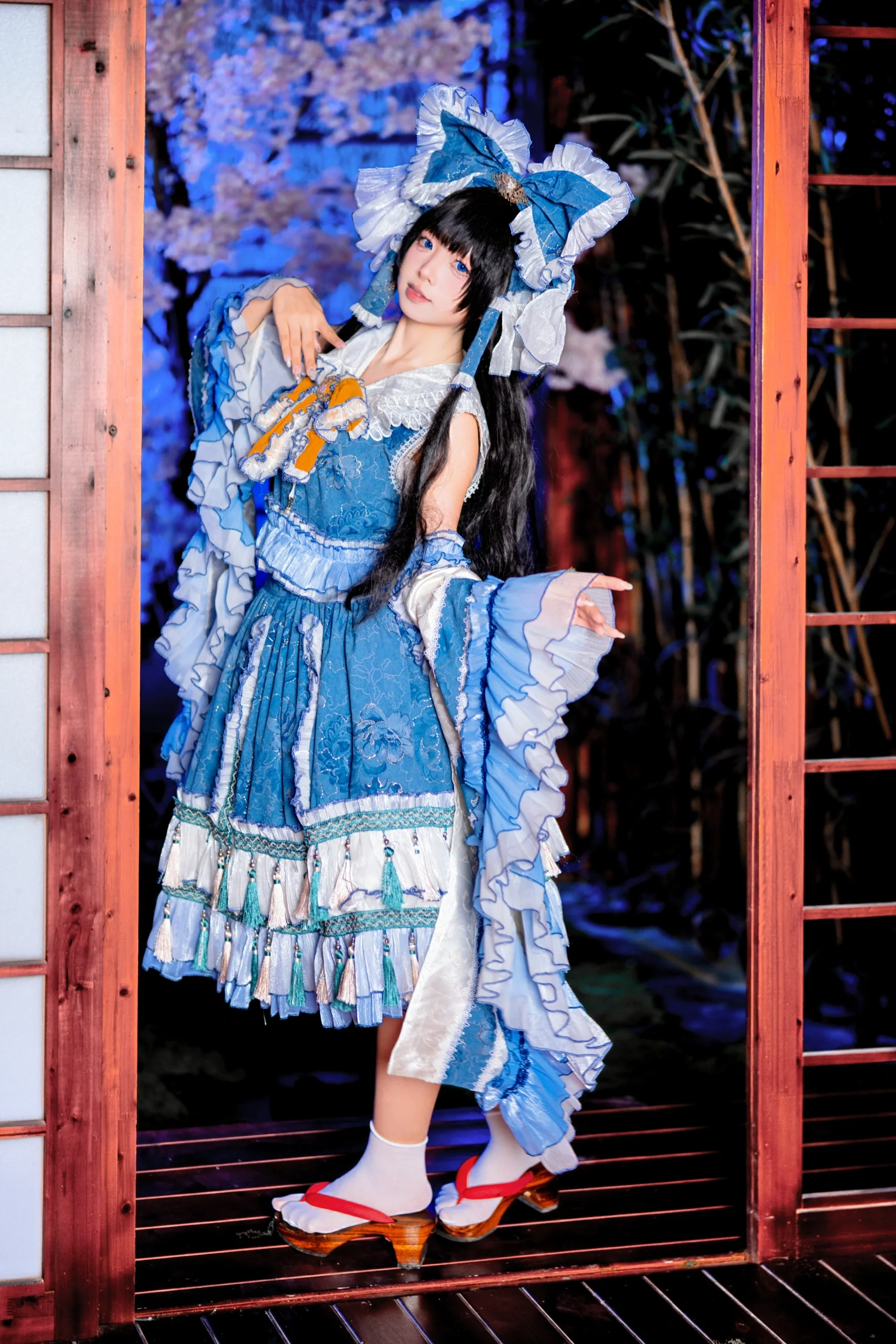 【博丽灵梦cos】东方Project下的日系居家和风造型 - 第 8 张