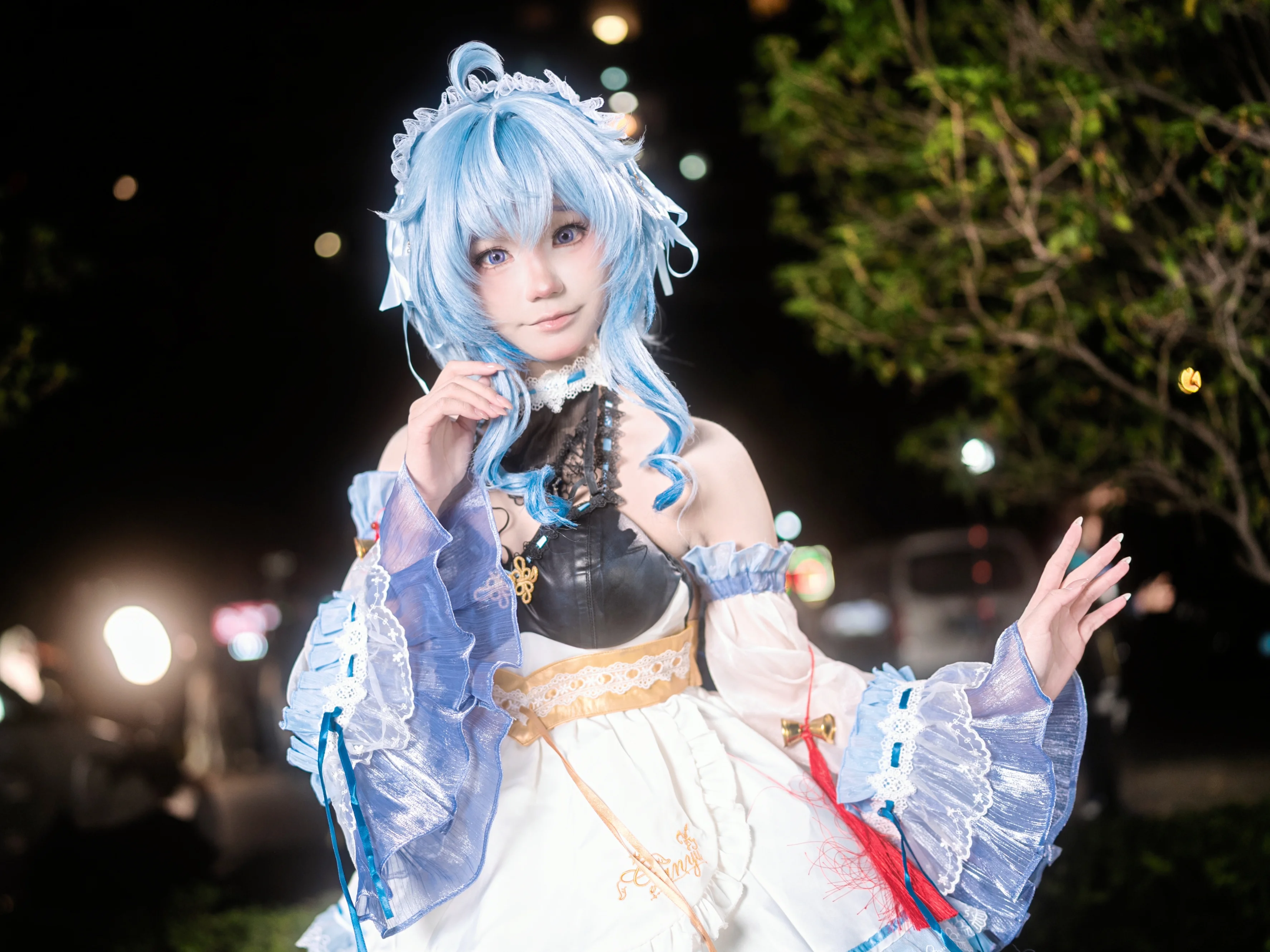 【甘雨 コスプレ】夜色に佇む璃月の月海亭秘書、原神のイベント写真共有 - 12 枚目