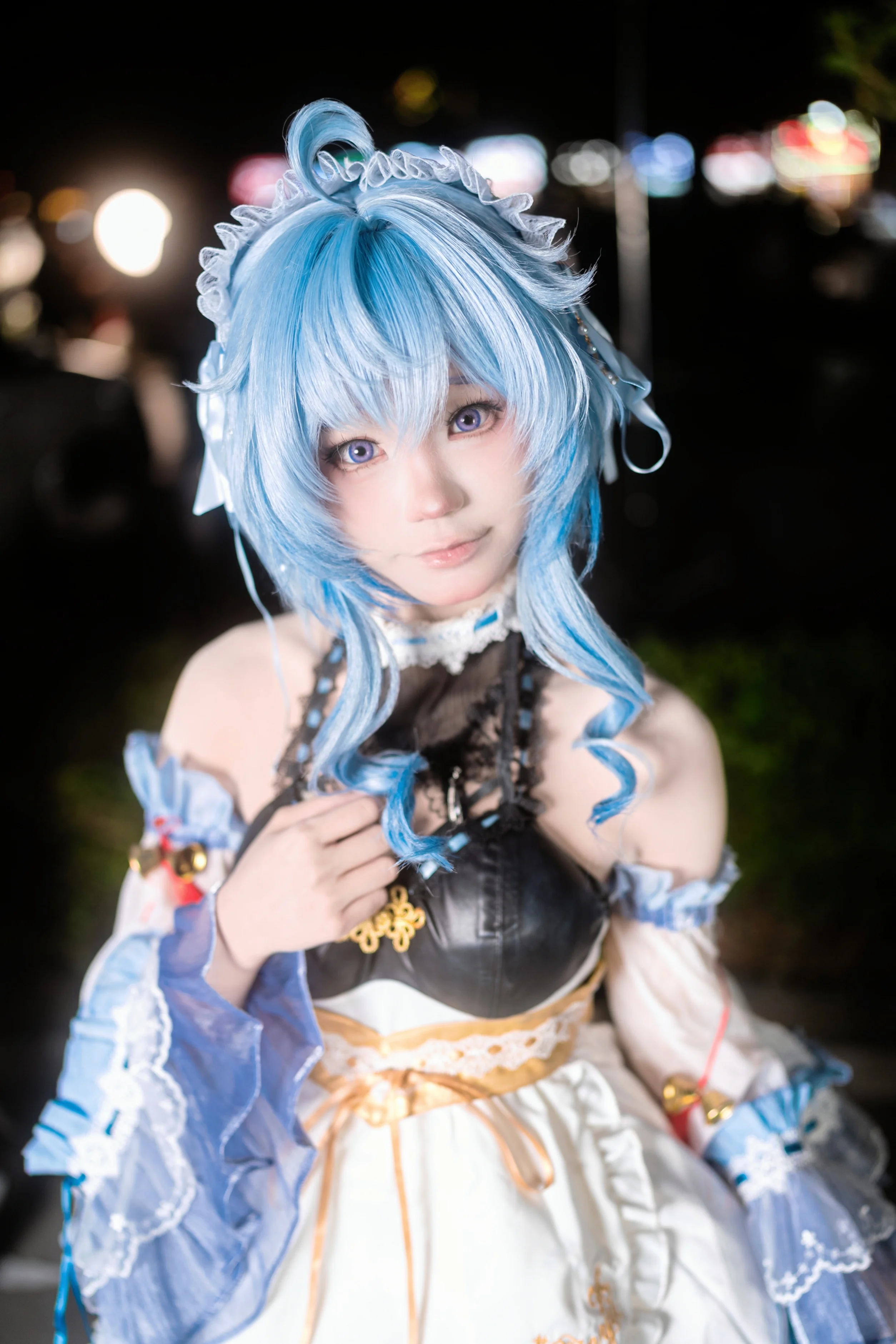【甘雨 コスプレ】夜色に佇む璃月の月海亭秘書、原神のイベント写真共有 - 5 枚目