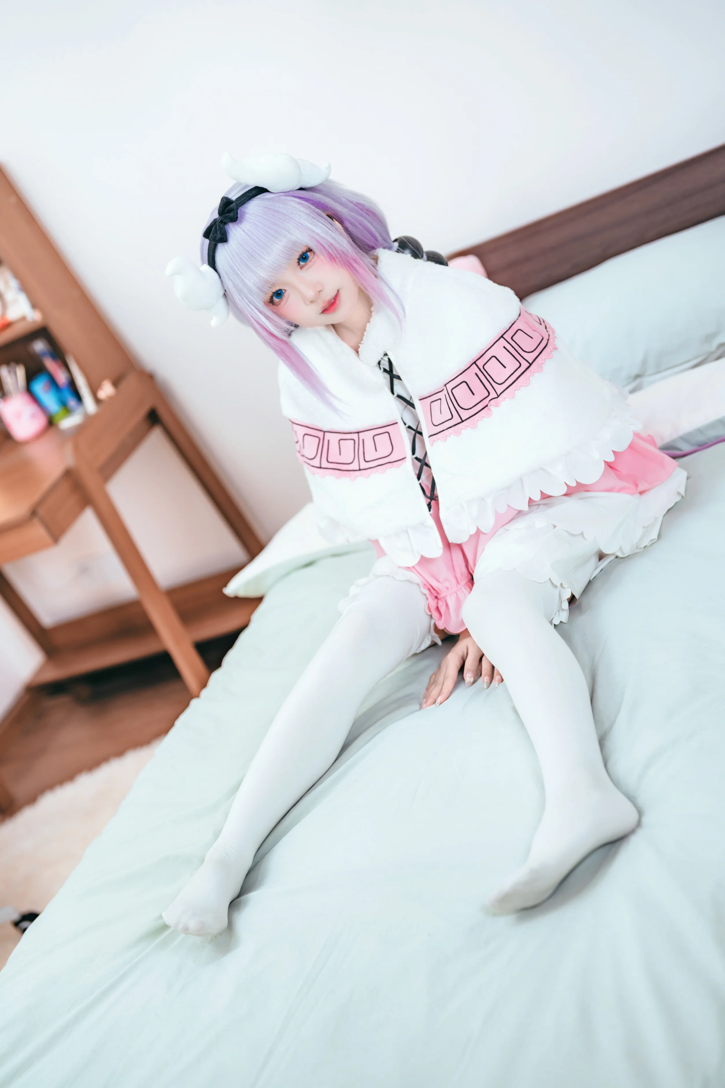 【康娜cos】小林家的龍女僕室內居家軟萌氛圍正片 - 第 1 張