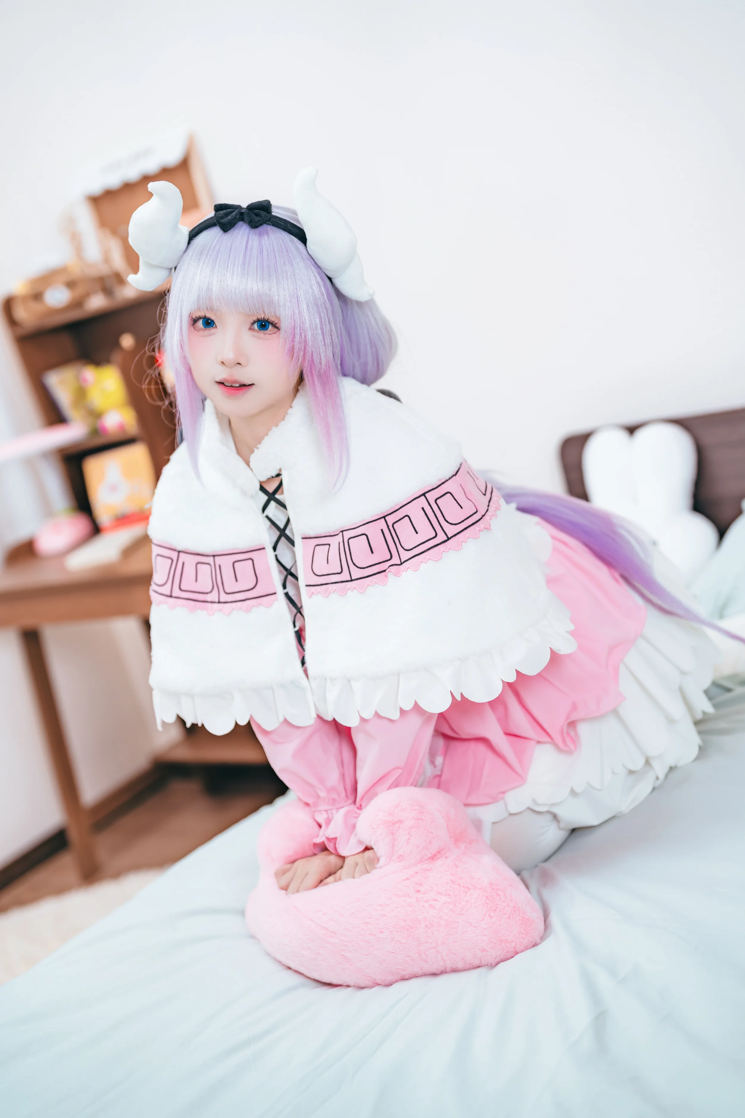 【康娜cos】小林家的龍女僕室內居家軟萌氛圍正片 - 第 3 張