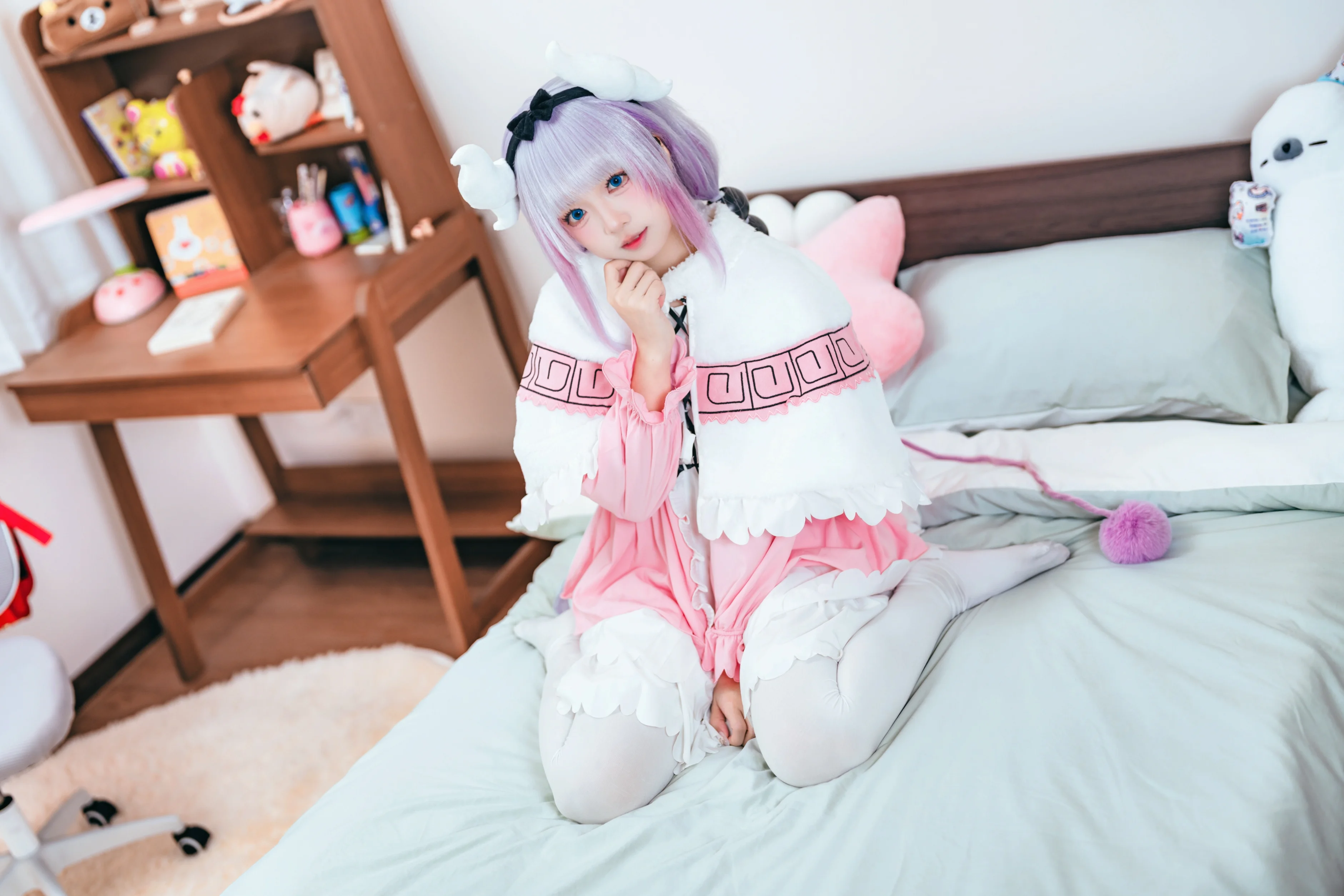 【康娜cos】小林家的龙女仆室内居家软萌氛围正片