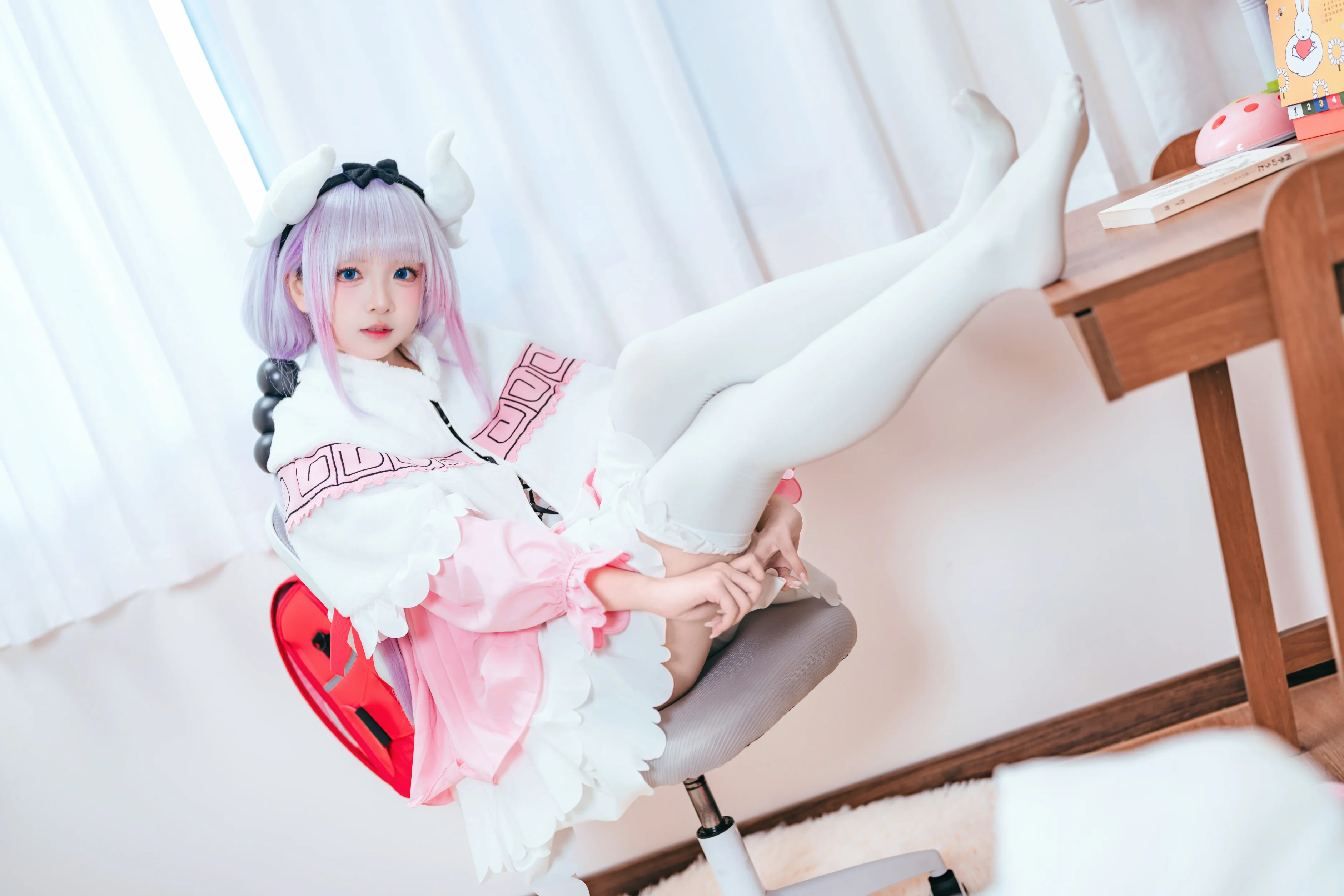 【康娜cos】小林家的龍女僕室內居家軟萌氛圍正片 - 第 6 張