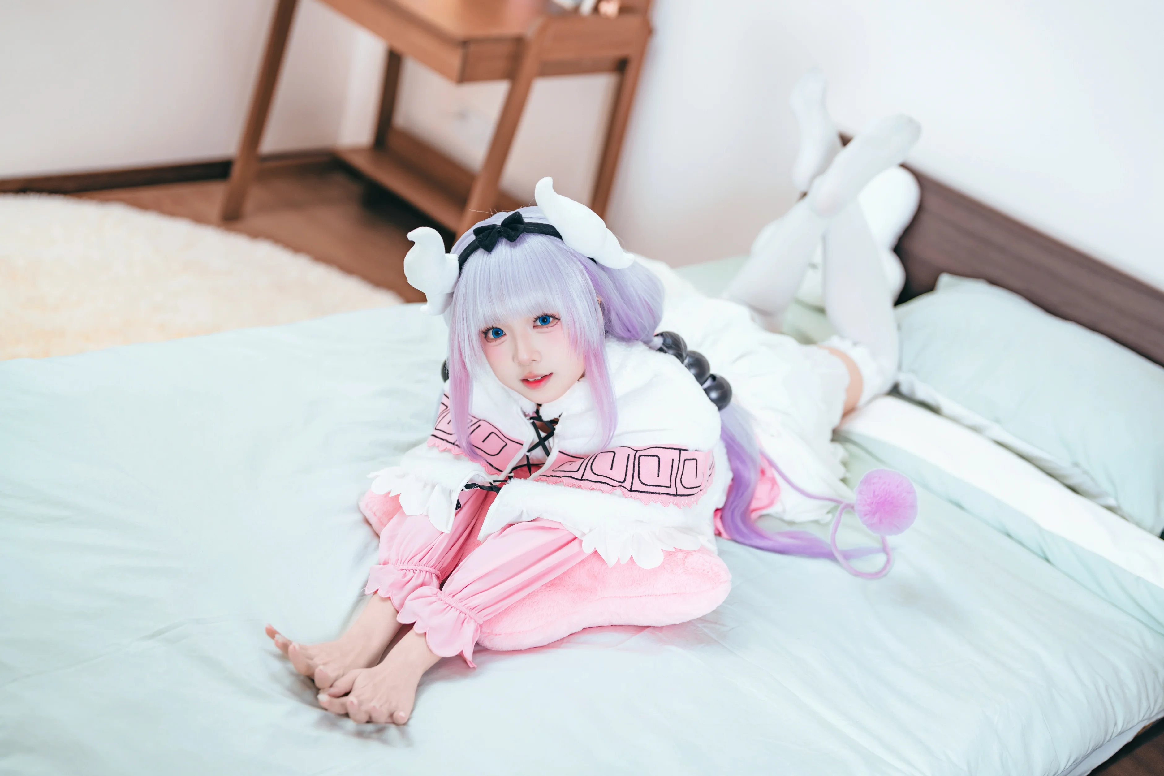 【康娜cos】小林家的龍女僕室內居家軟萌氛圍正片 - 第 7 張