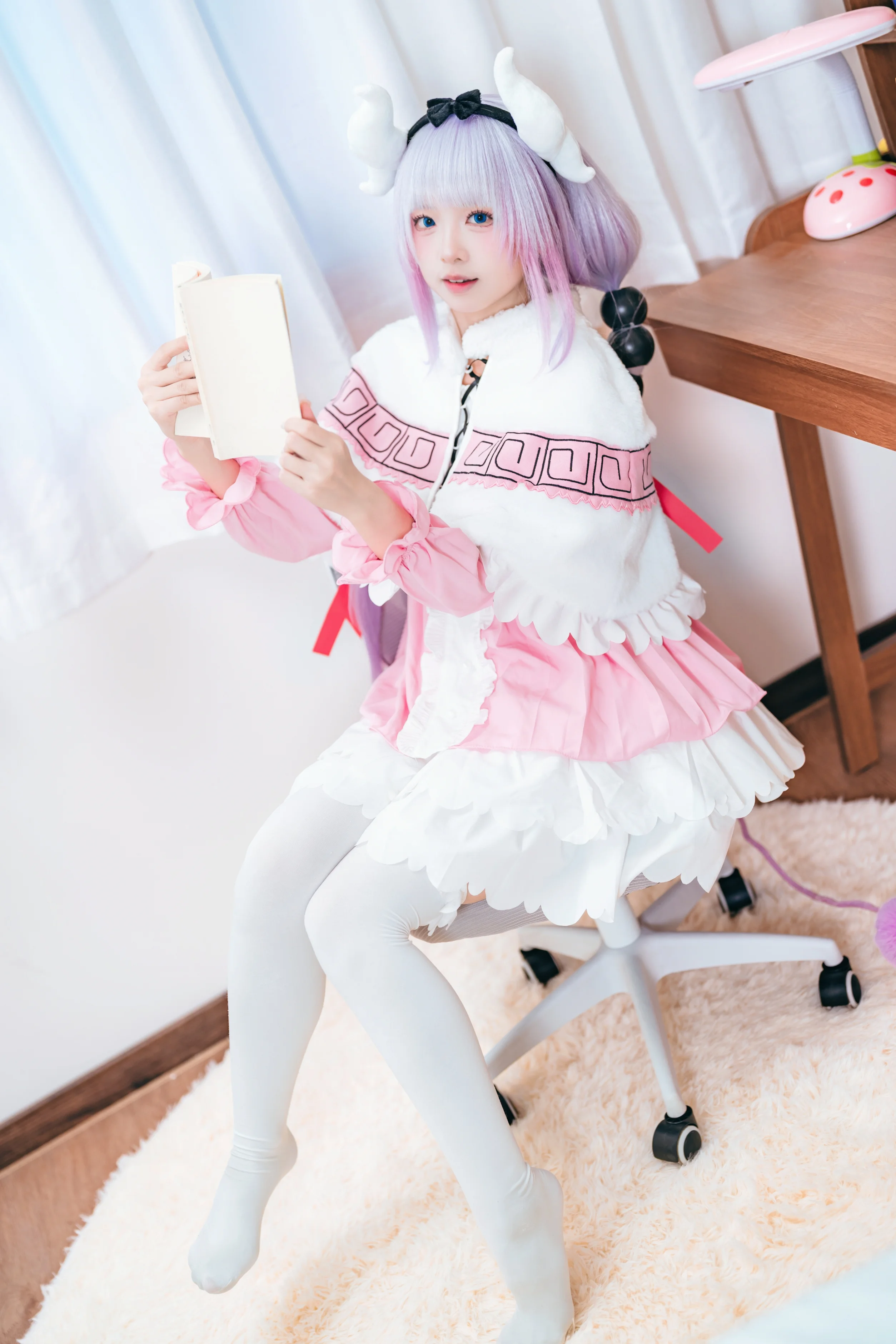 【康娜cos】小林家的龍女僕室內居家軟萌氛圍正片 - 第 8 張