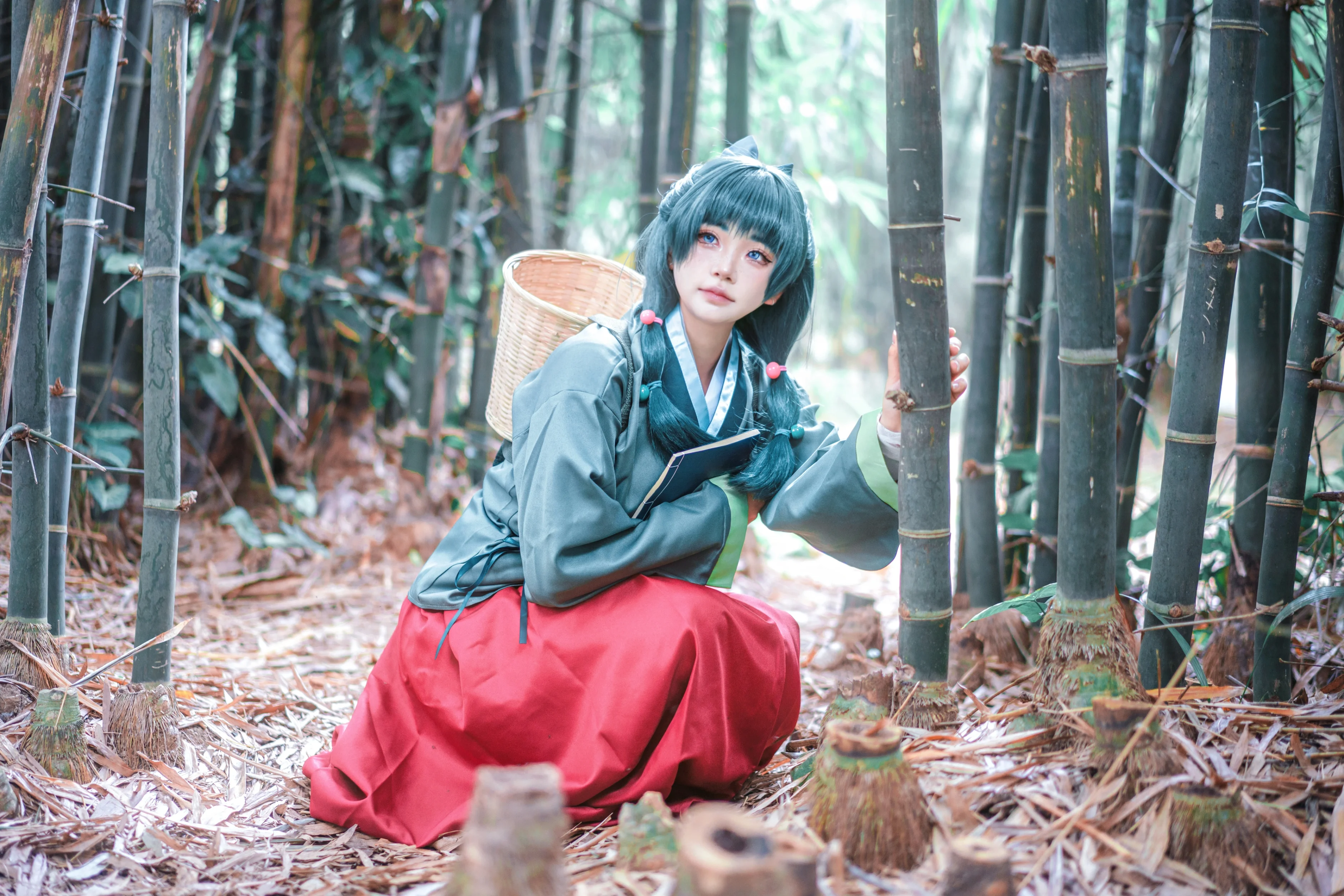 【藥屋貓貓cos】竹影青衫，翻開藥屋少女的呢喃 - 第 2 張