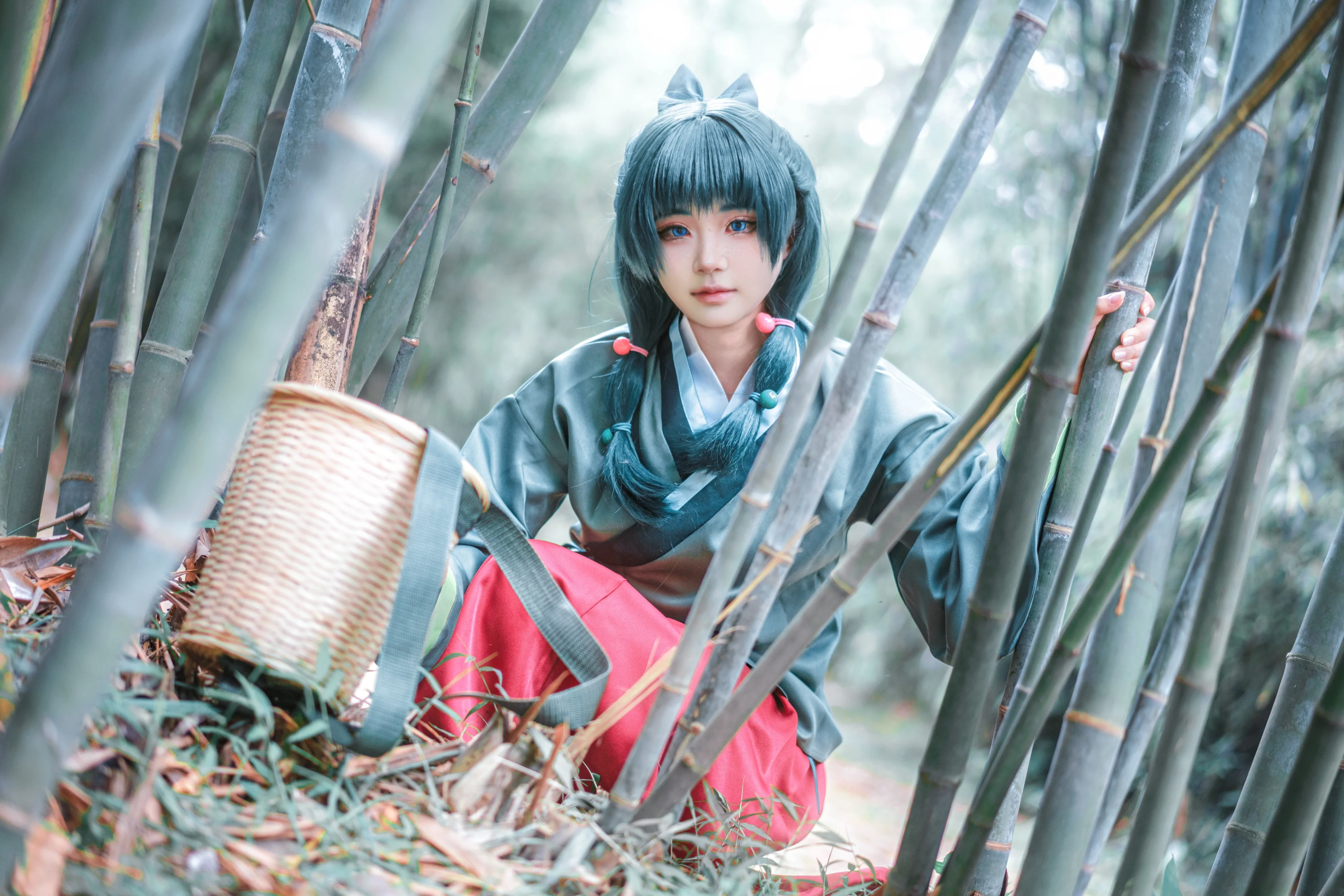 【藥屋貓貓cos】竹影青衫，翻開藥屋少女的呢喃 - 第 3 張