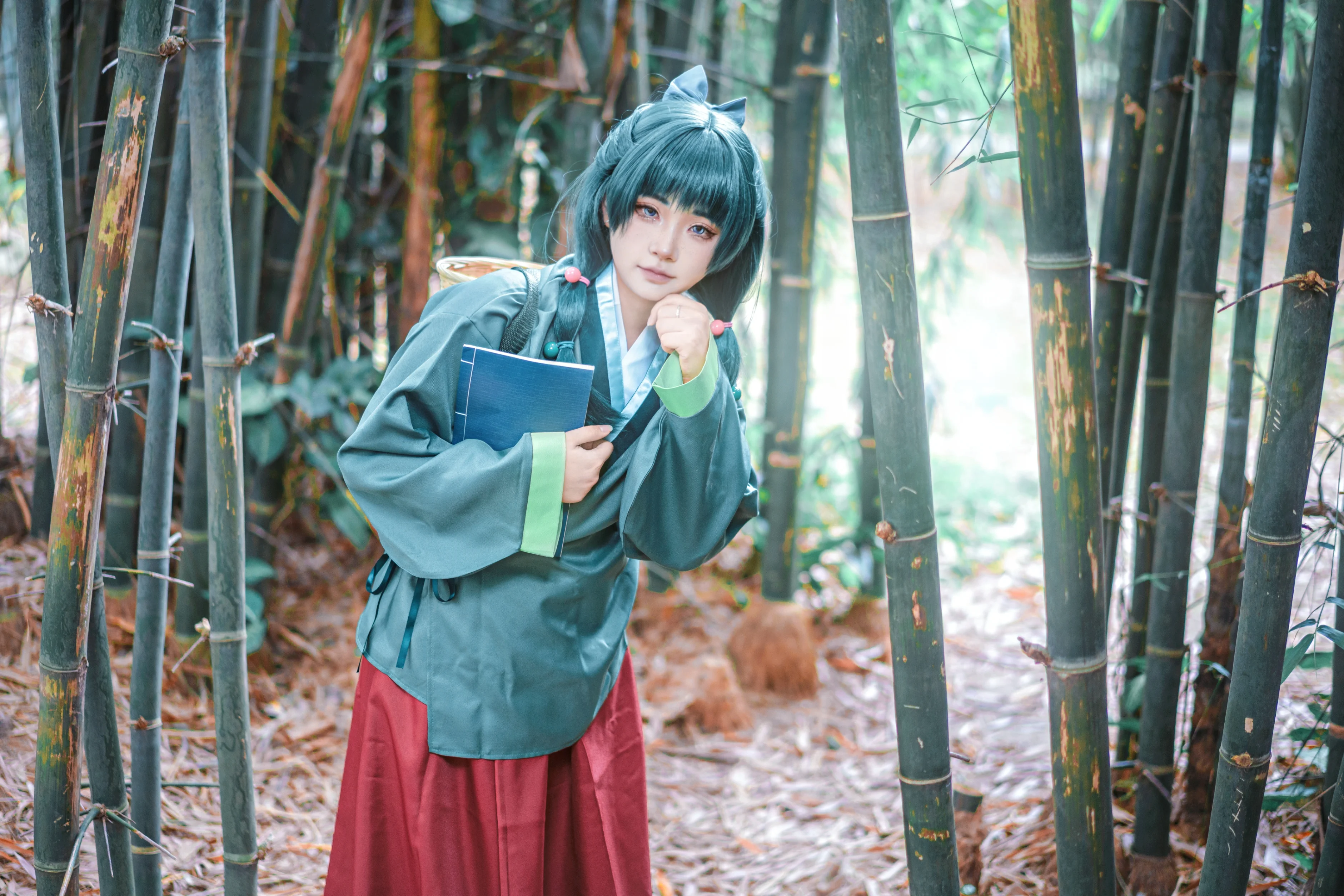 【藥屋貓貓cos】竹影青衫，翻開藥屋少女的呢喃 - 第 4 張