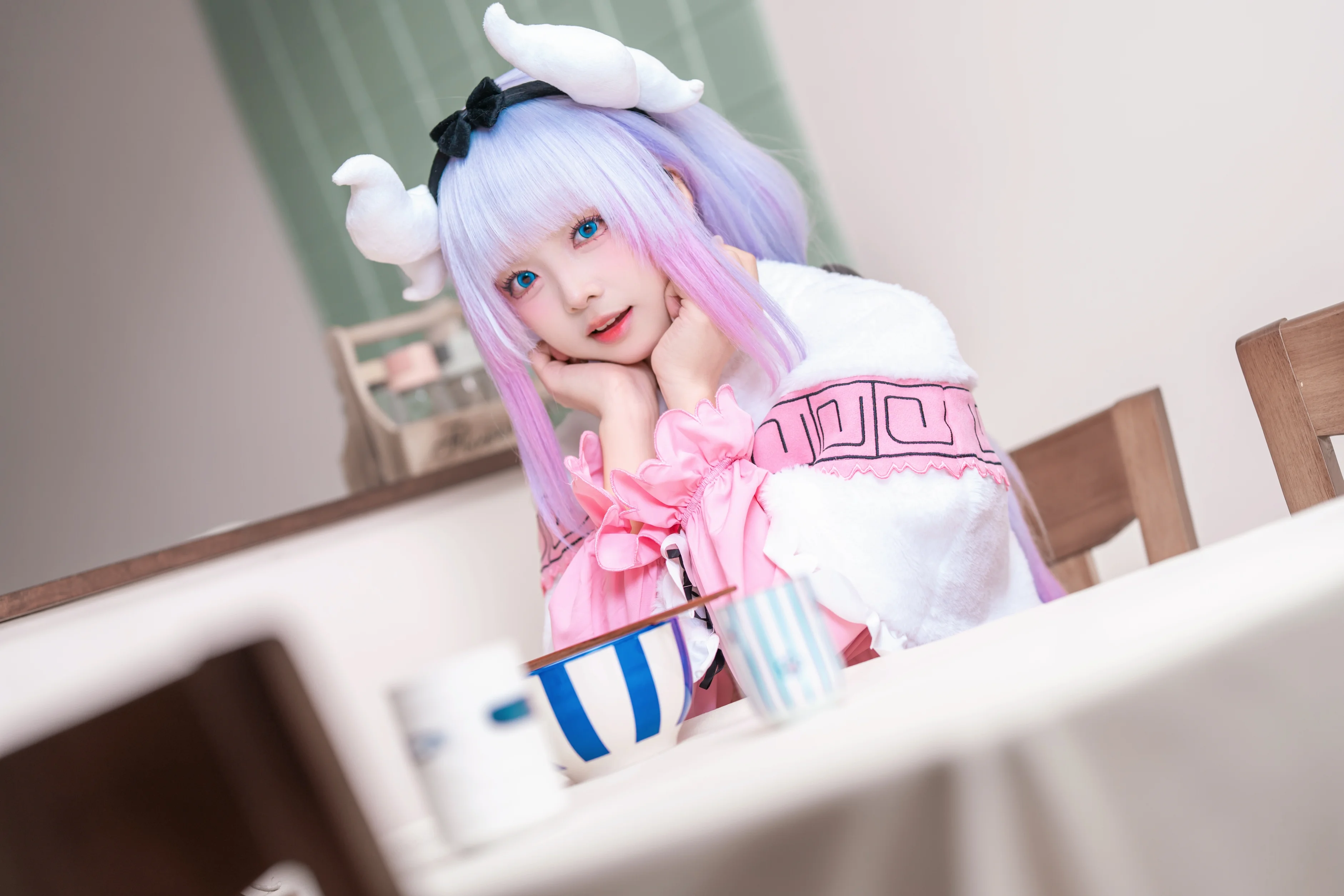 【康娜cos】蝉鸣时节，用碗筷记录的午餐日常
