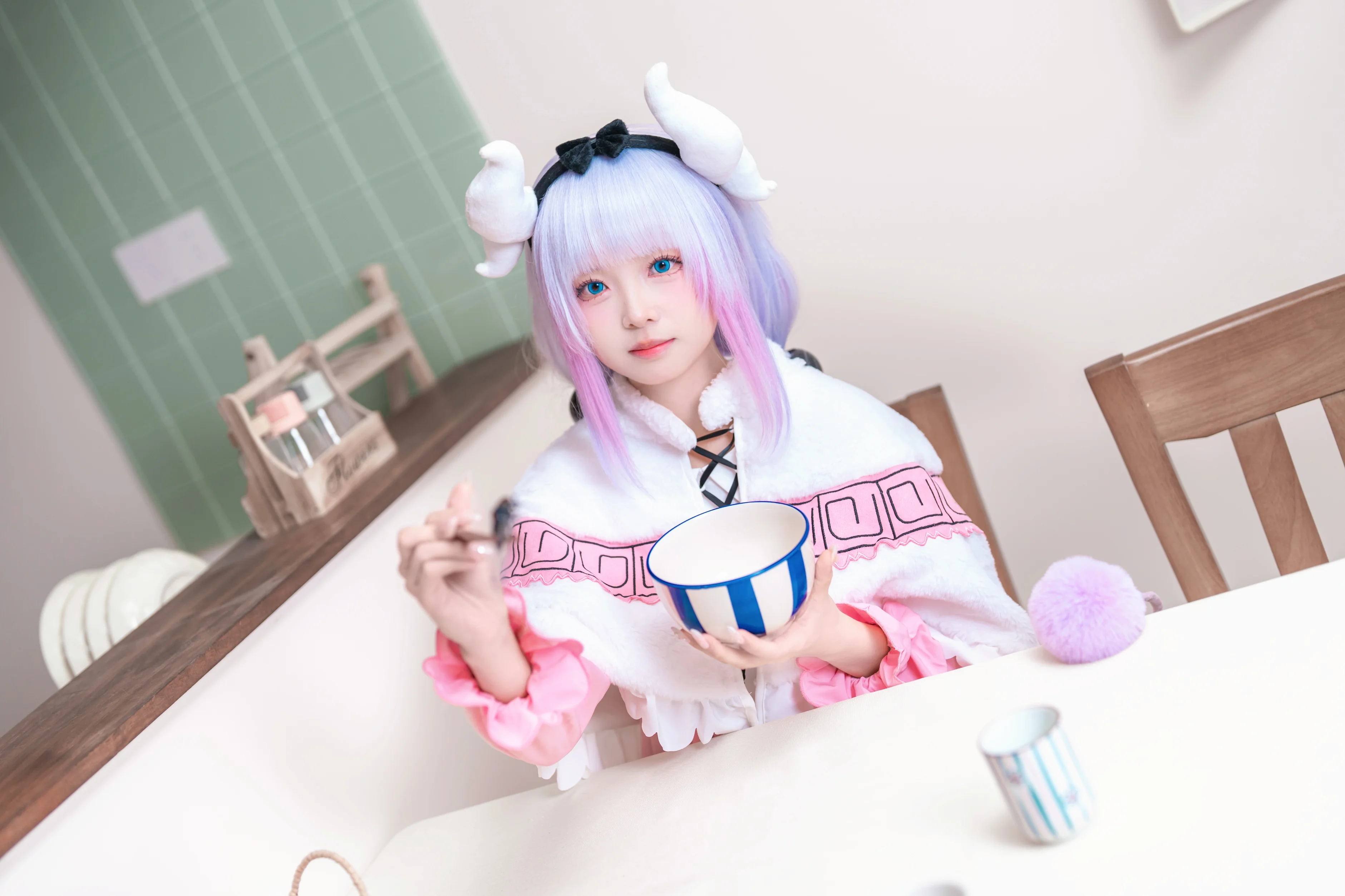 【康娜cos】蝉鸣时节，用碗筷记录的午餐日常 - 第 4 张