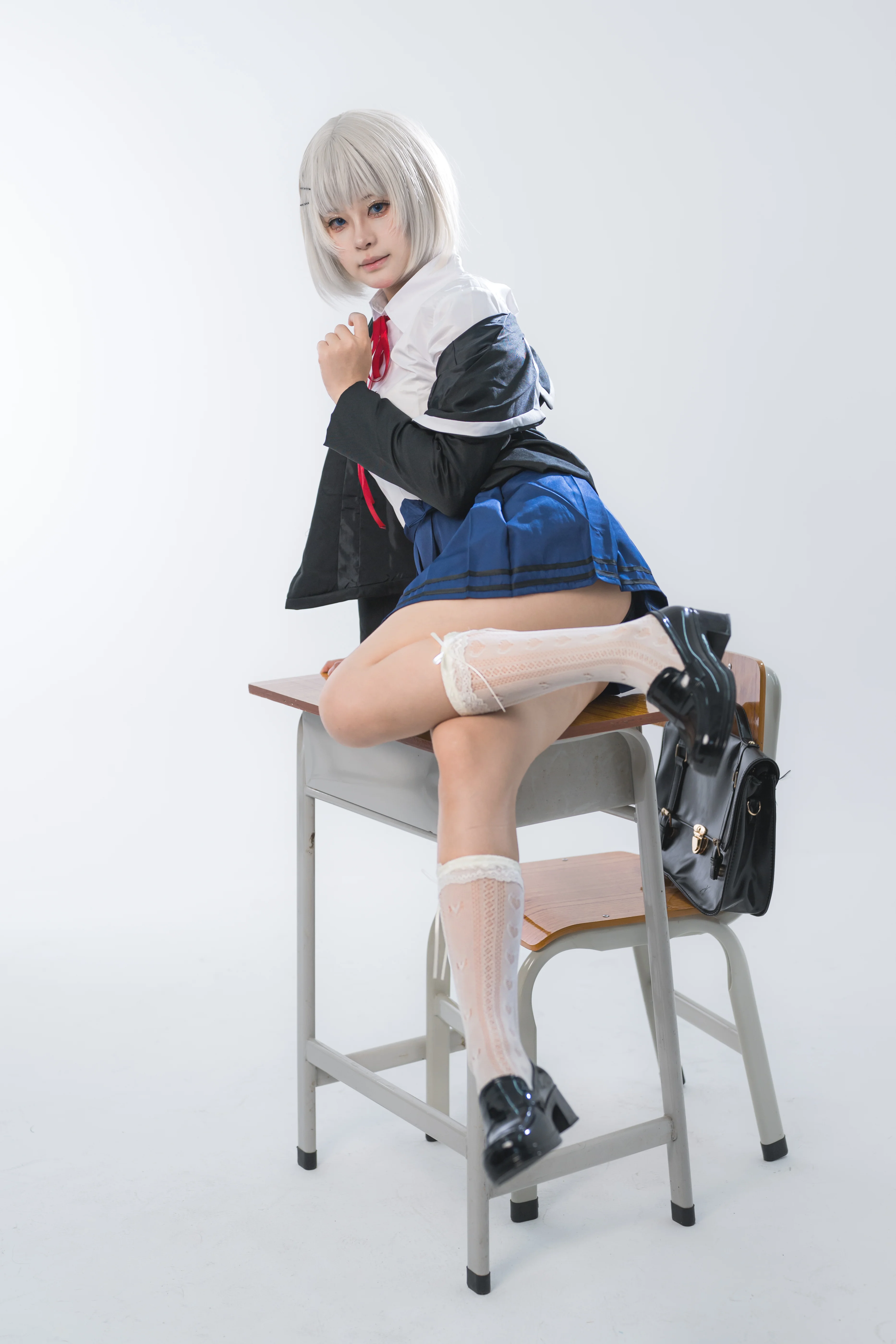 【莺一折纸cos】约会大作战的校园课堂时刻 - 第 3 张