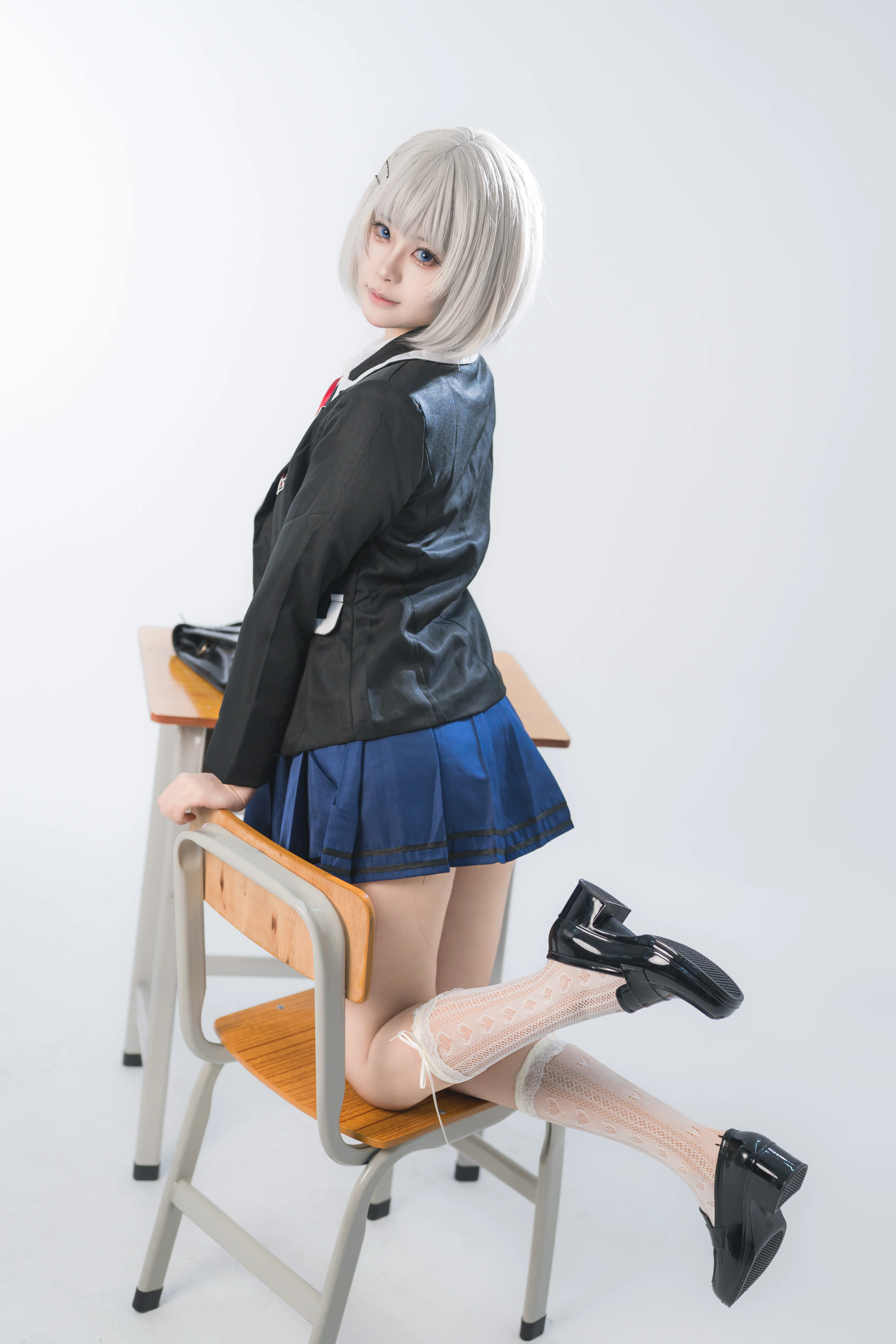 【莺一折纸cos】约会大作战的校园课堂时刻 - 第 5 张