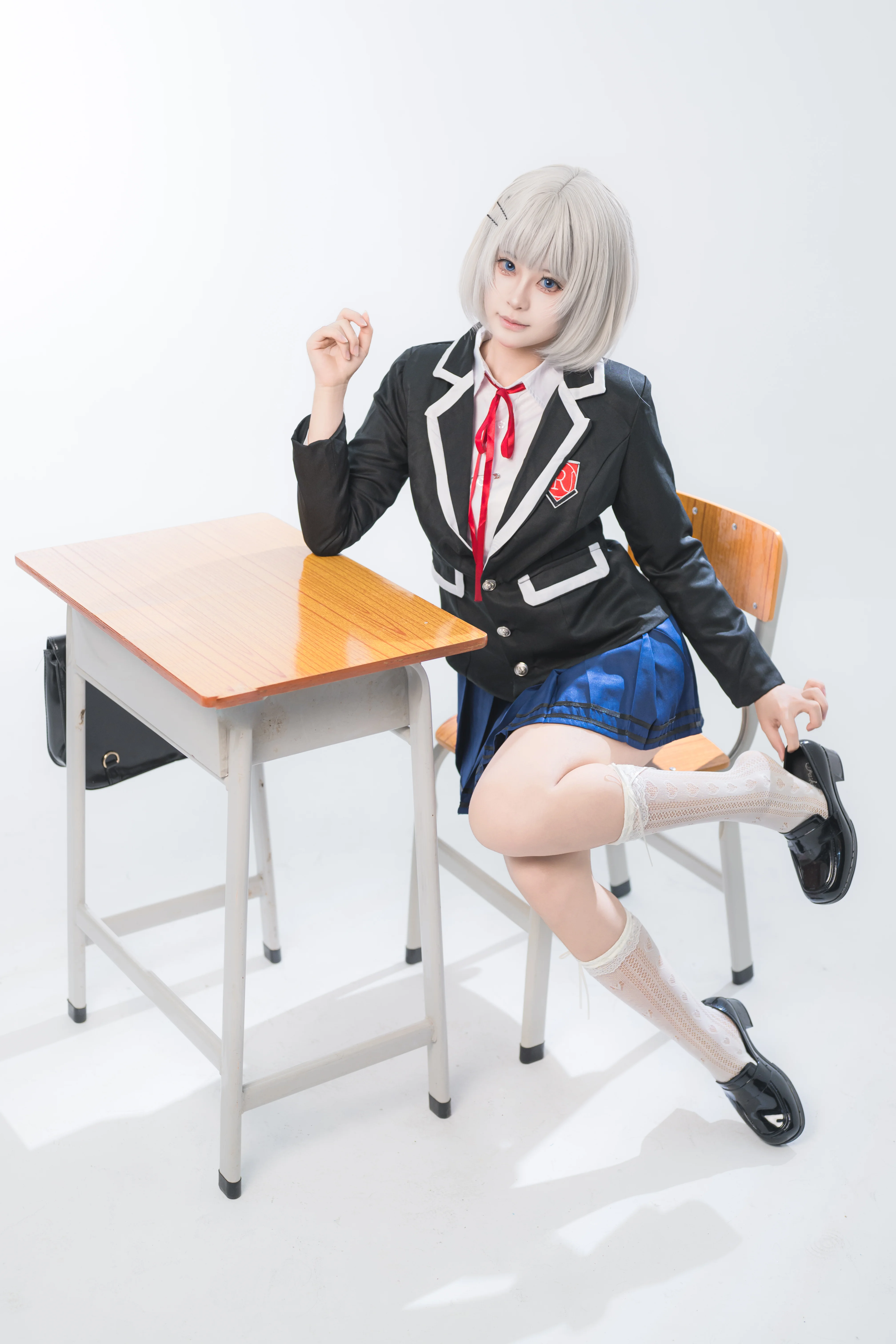 【莺一折纸cos】约会大作战的校园课堂时刻 - 第 7 张