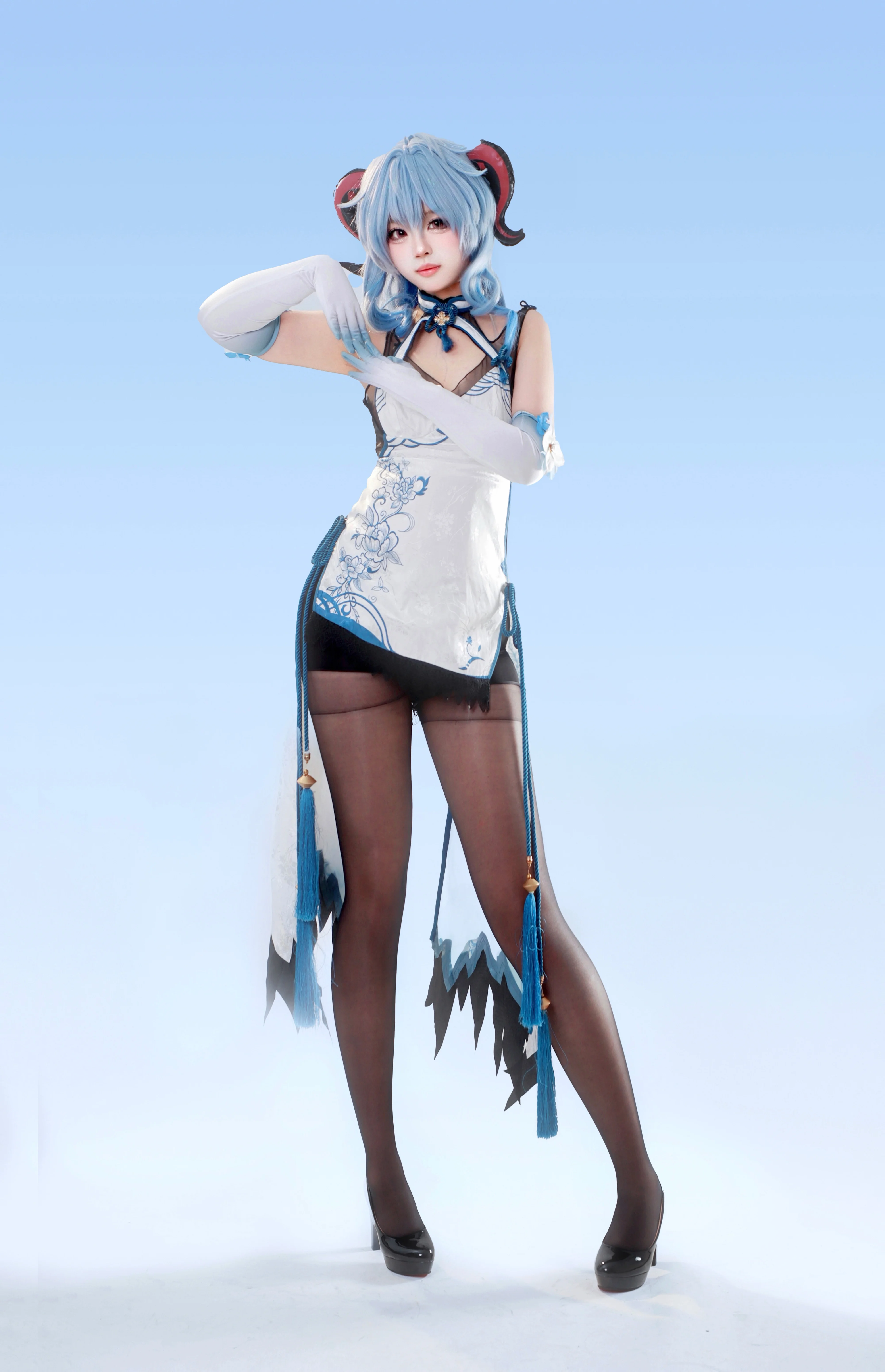 【甘雨cos】原神角色同人改良服饰棚拍正片分享 - 第 2 张