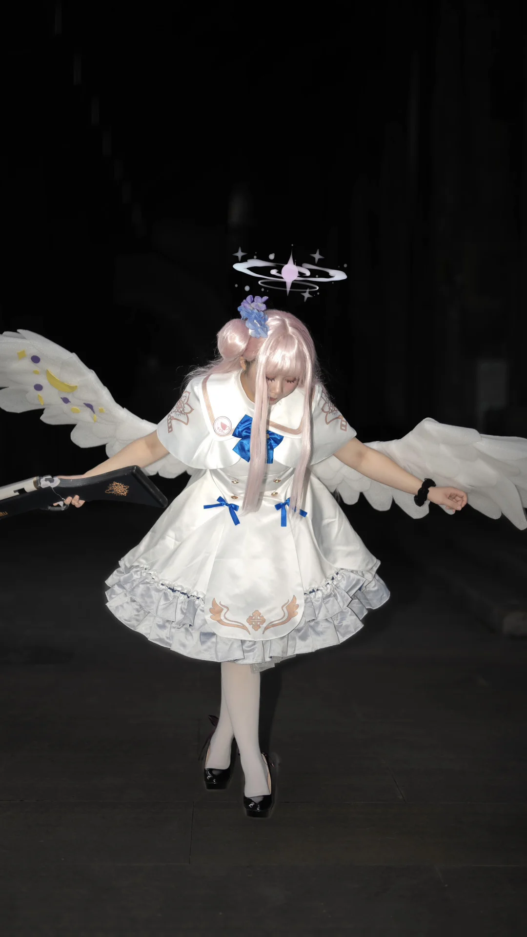 【圣园未花cos】碧蓝档案守护者，废墟上的光影独白