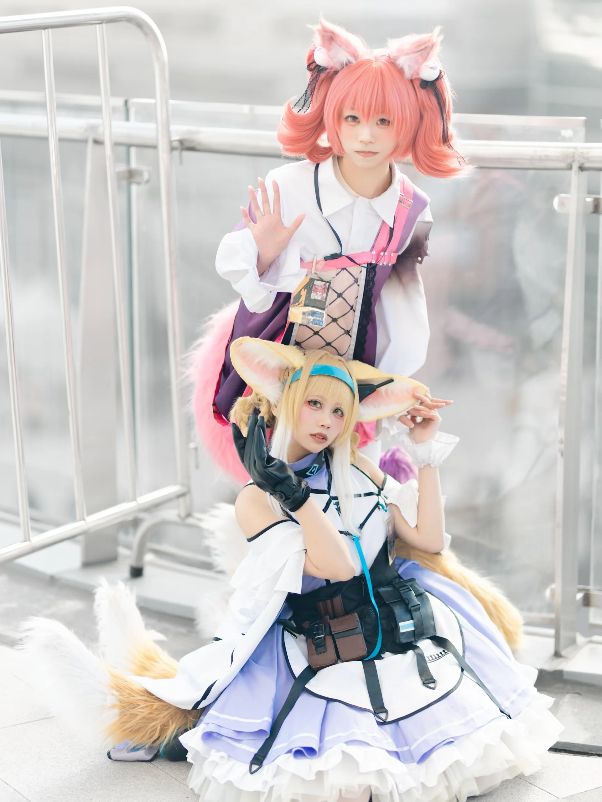 【巫恋cos】CP32重逢记，明日方舟七周年巫铃同框 - 第 1 张