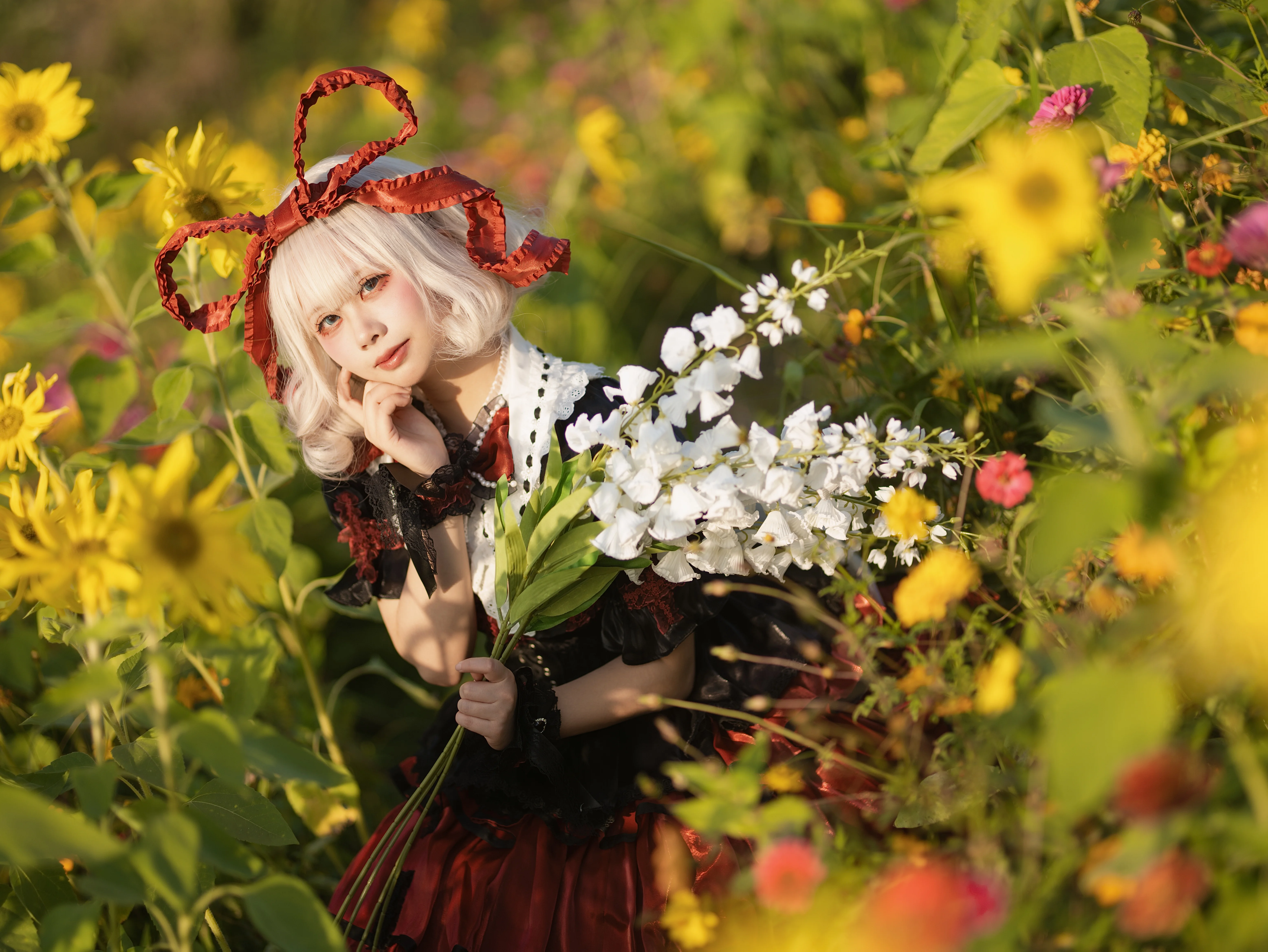 【梅蒂欣cos】东方Project的小小甜蜜毒药，藏在向日葵海里 - 第 6 张