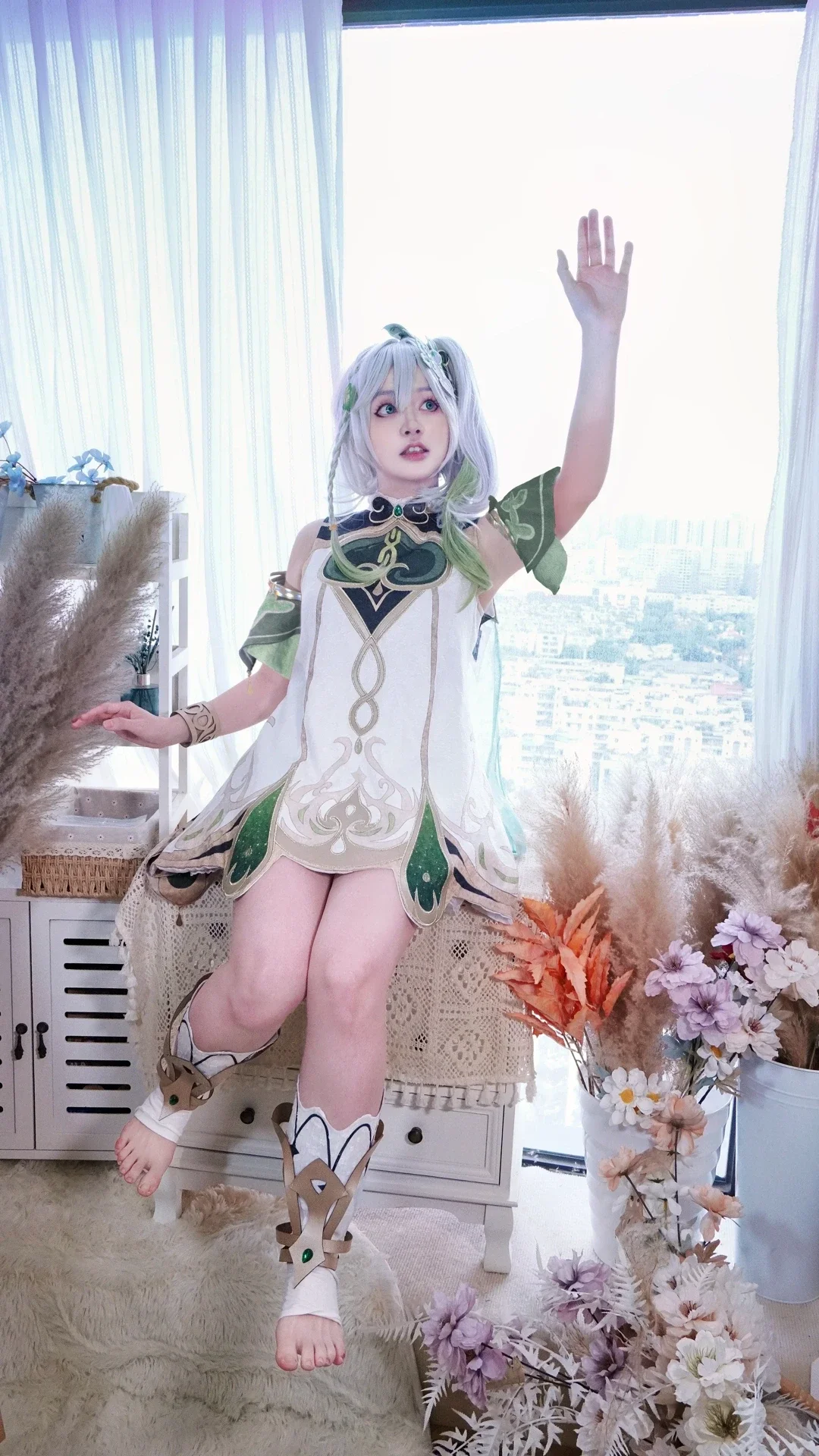 【纳西妲cos】原神，在自然光线里还原草神的知识与见闻