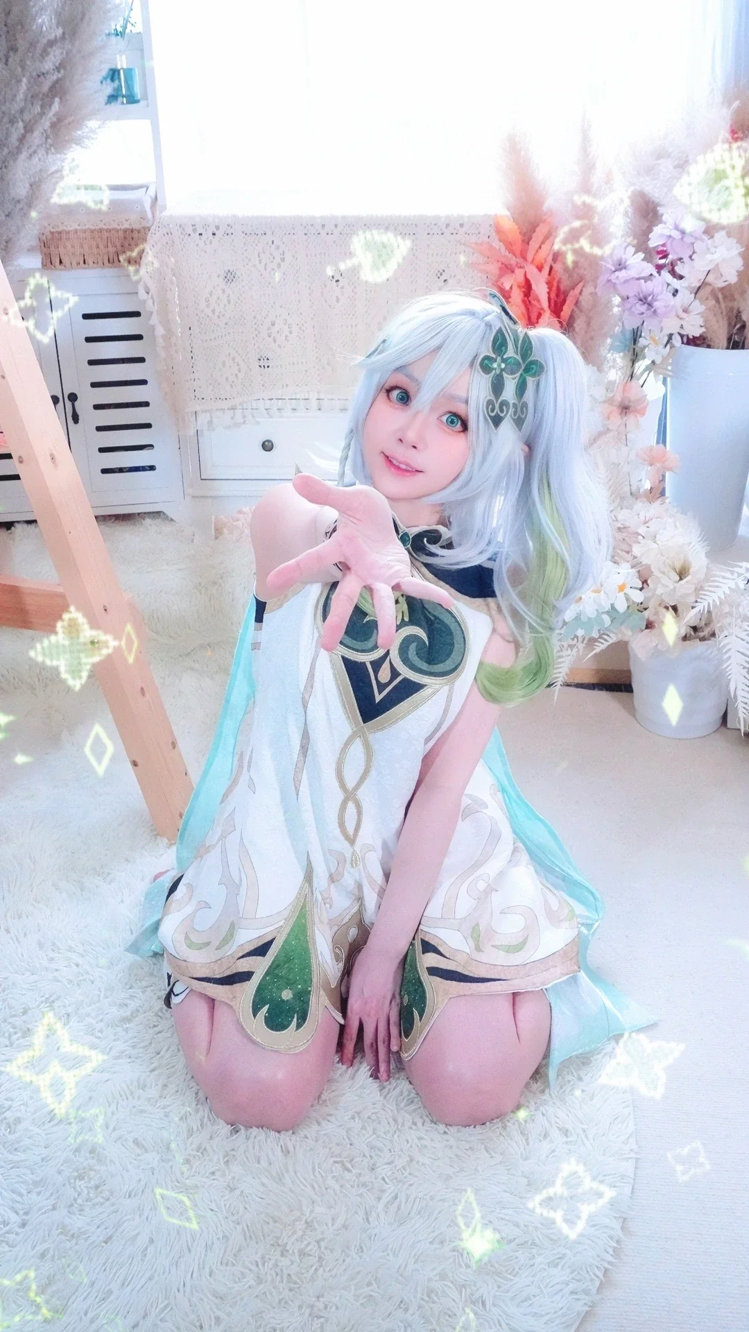 【纳西妲cos】须弥的草元素与森林的智慧 - 第 2 张