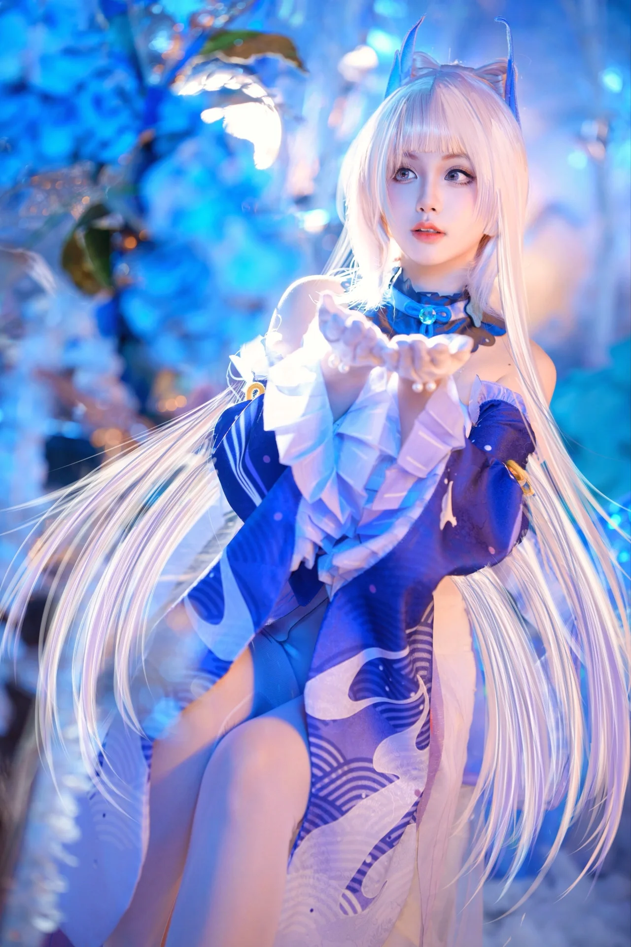 【珊瑚宮心海 コスプレ】清夏楽園の水色協奏曲