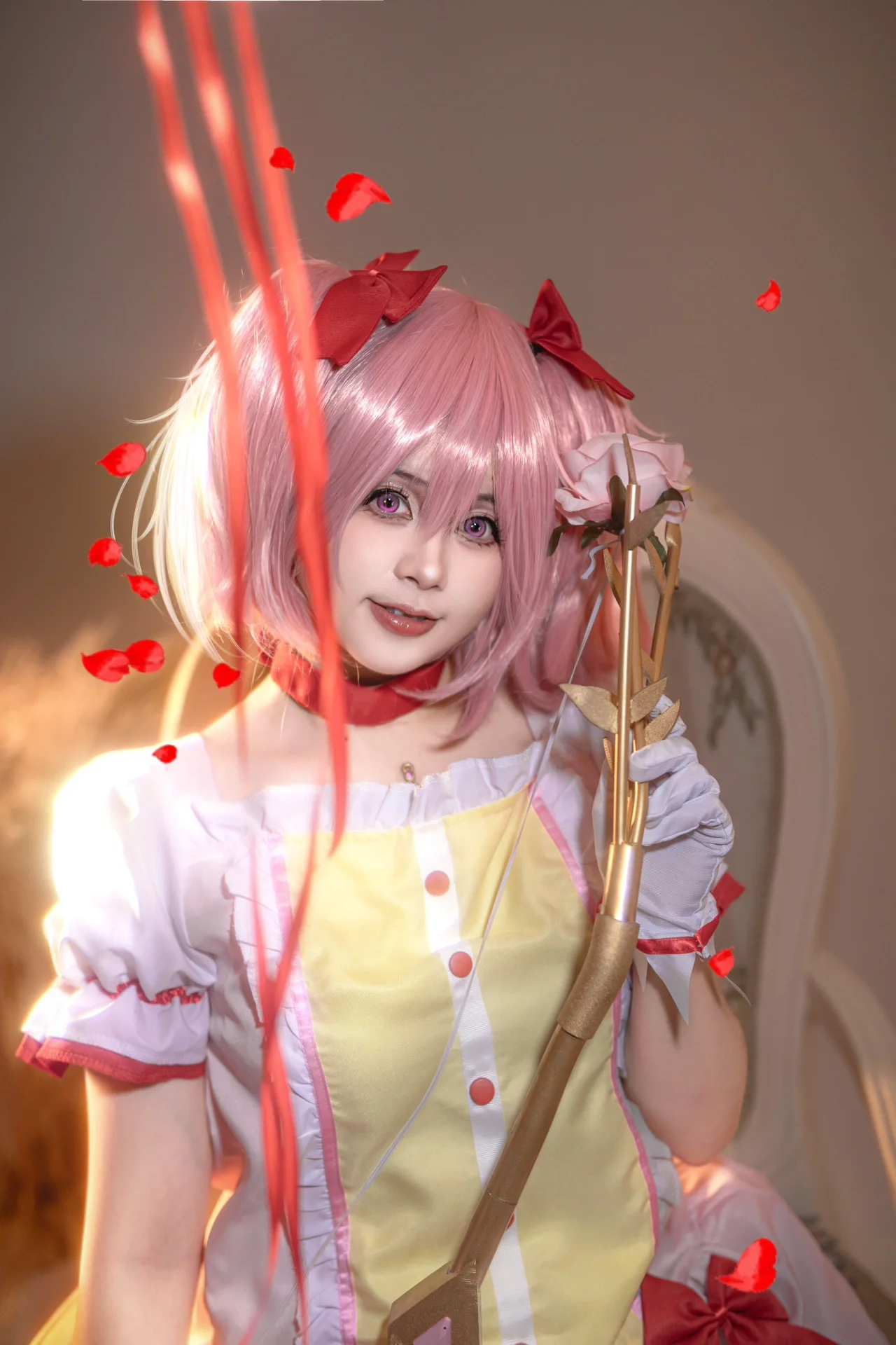 【鹿目圆cos】魔法少女小圆，奇迹与魔法都是存在的 - 第 3 张
