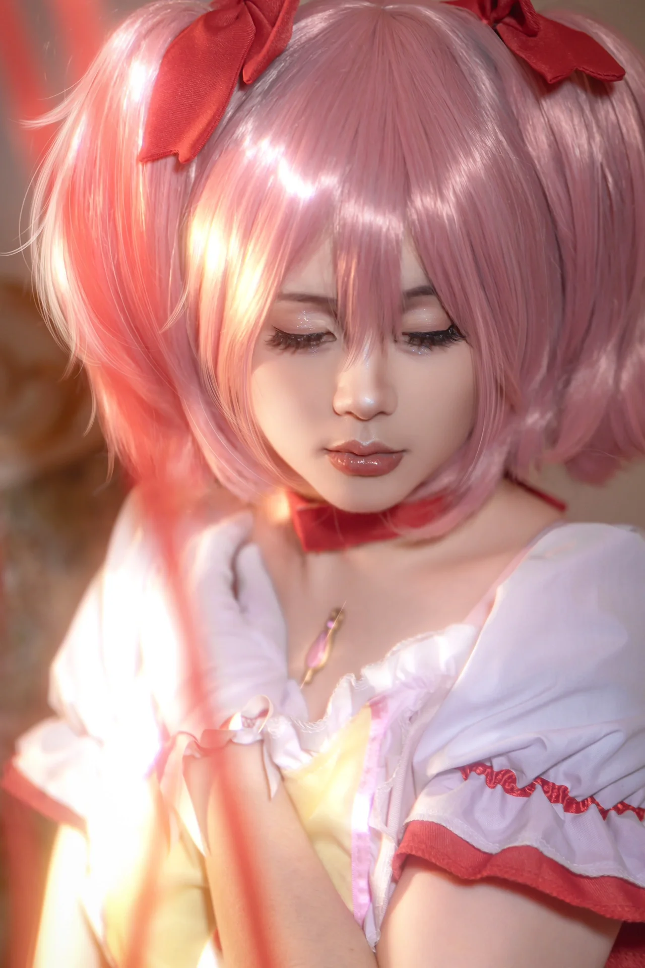 【鹿目圆cos】魔法少女小圆，奇迹与魔法都是存在的 - 第 4 张