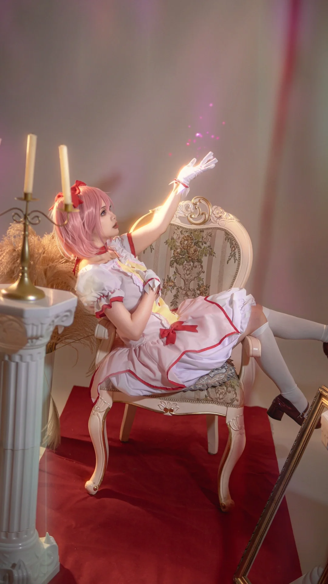 【鹿目圆cos】魔法少女小圆，奇迹与魔法都是存在的 - 第 5 张